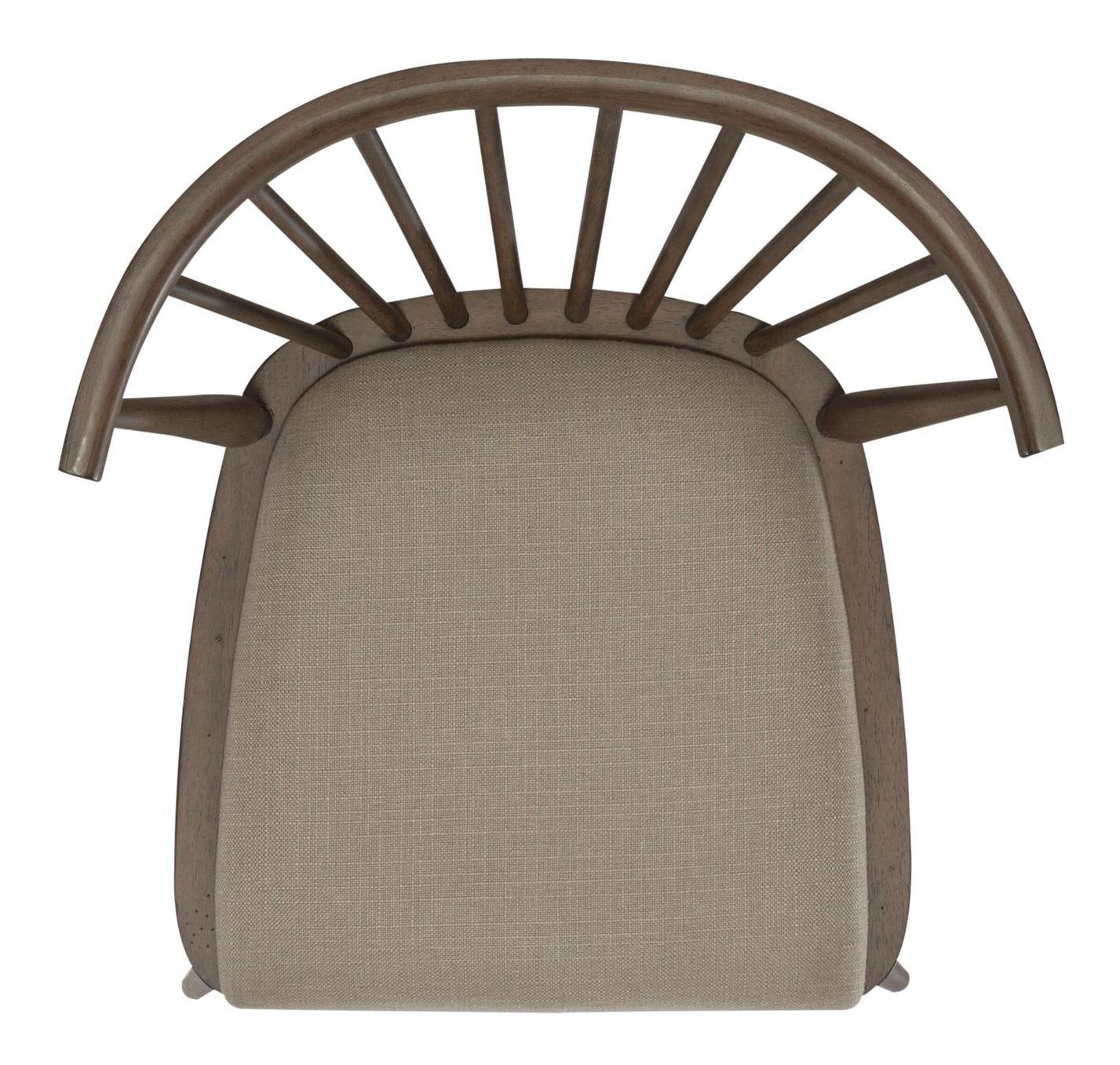 Americana Farmhouse Linen Seat Windsor Chair