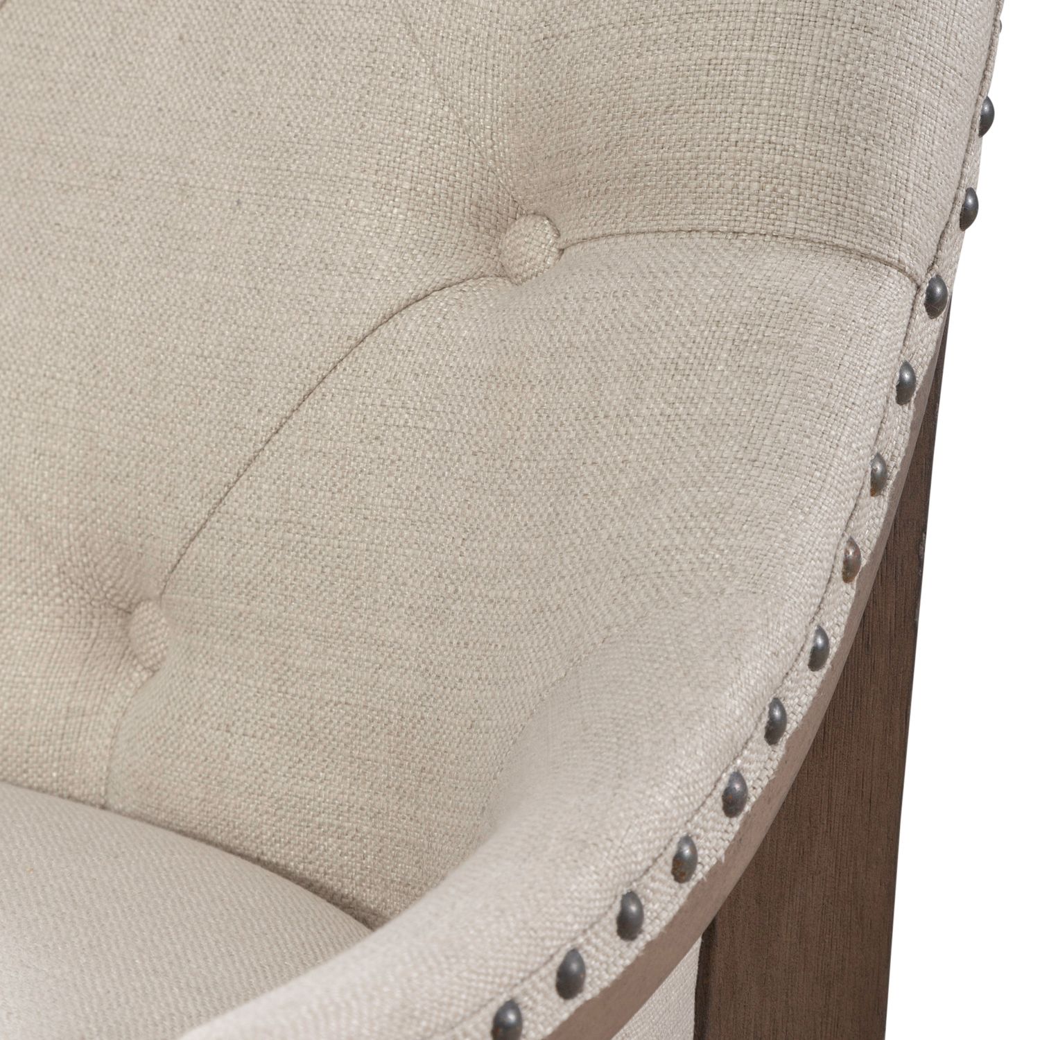 Americana Farmhouse Linen Shelter Dining Bench