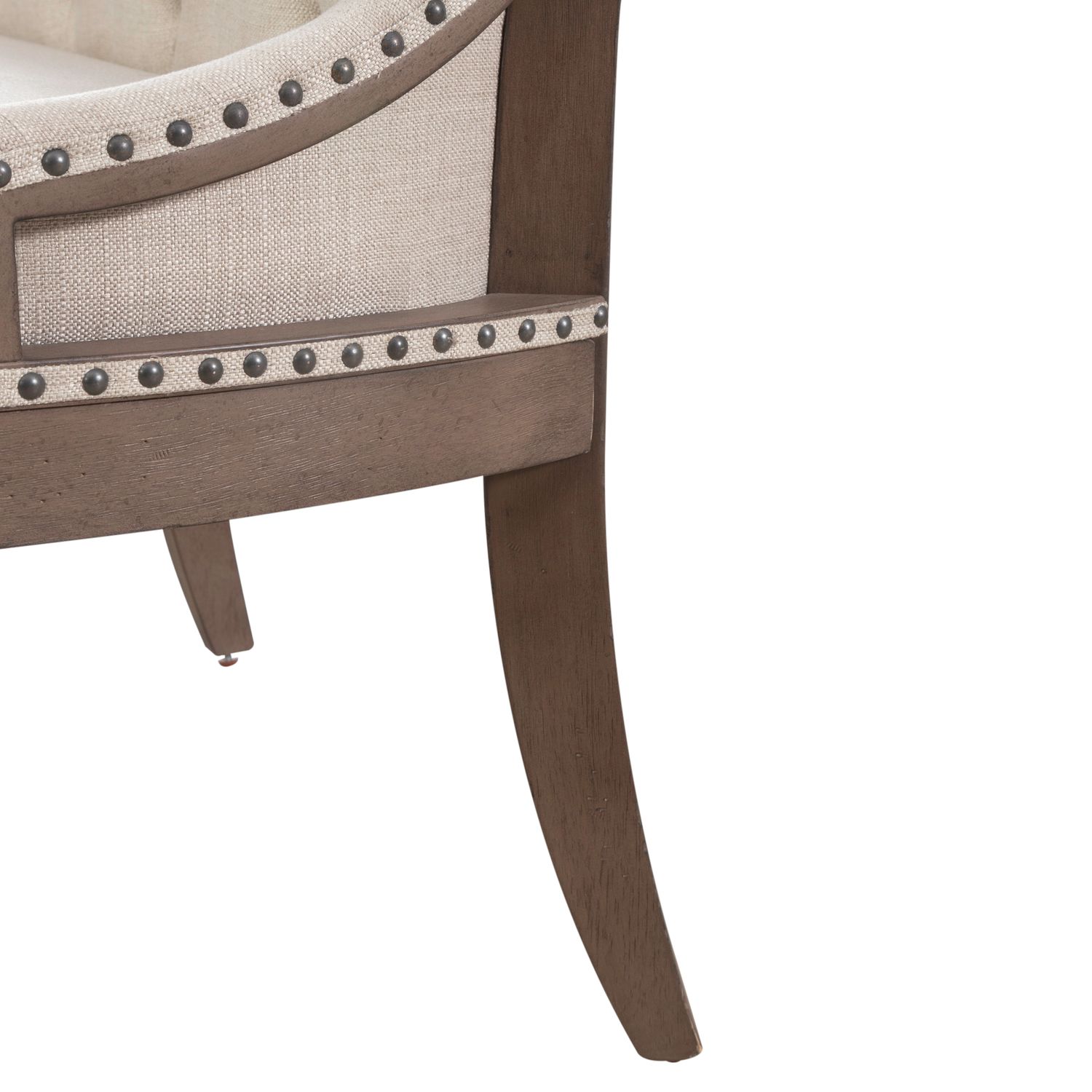 Americana Farmhouse Linen Shelter Dining Bench
