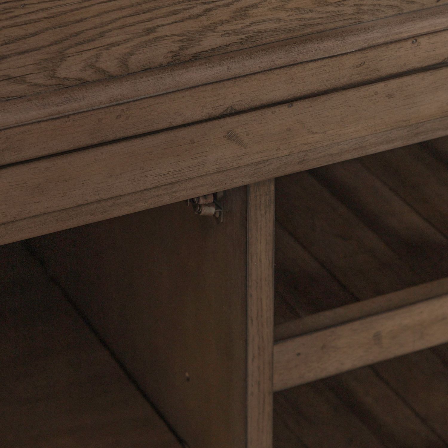 Americana Farmhouse 2-Door 2-Drawer Buffet with Wine Storage