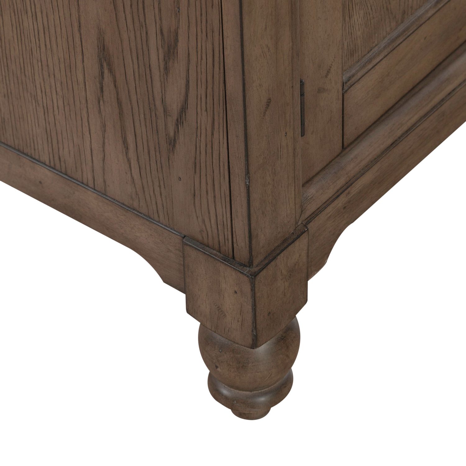 Americana Farmhouse 2-Door 2-Drawer Buffet with Wine Storage