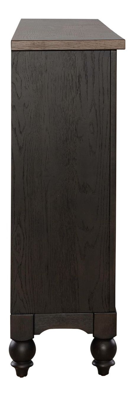 Americana Farmhouse Wood 4-Door 3-Drawer Hall Buffet