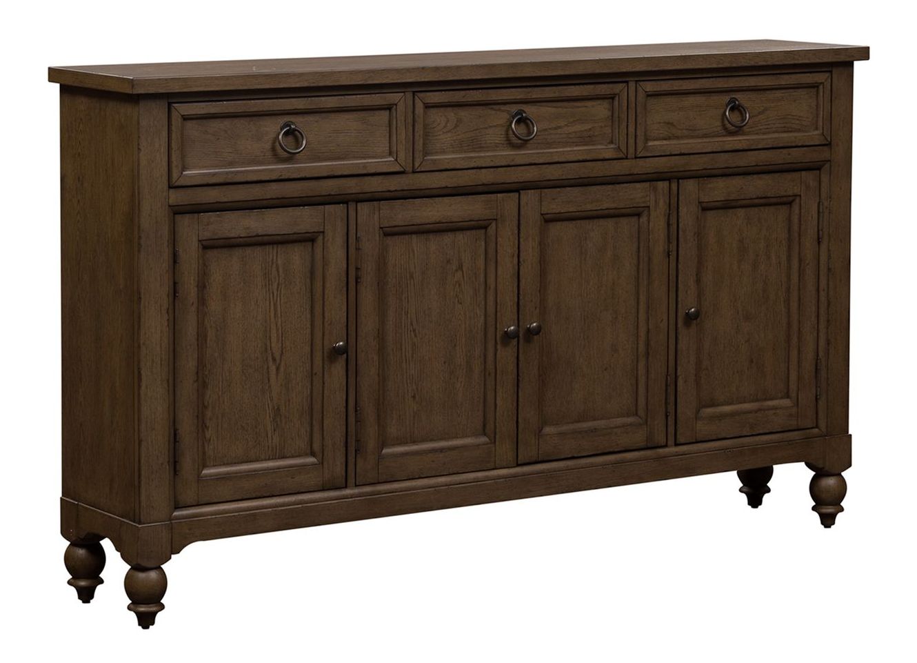 Americana Farmhouse Round Wood Dining Set | Liberty Furniture