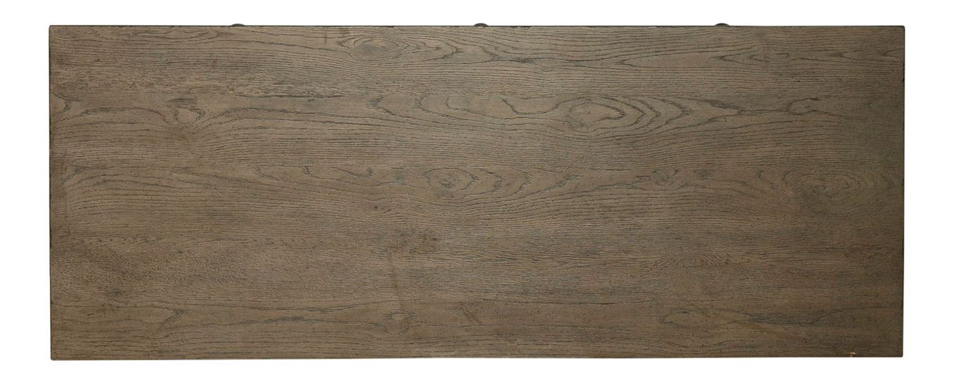 Americana Farmhouse Wood 5-Drawer Credenza