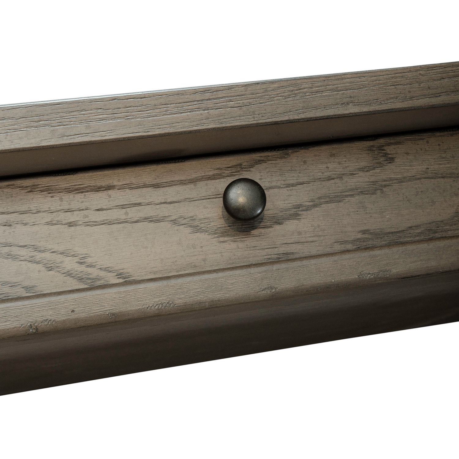 Americana Farmhouse Wood Cocktail Table Set with Shelf