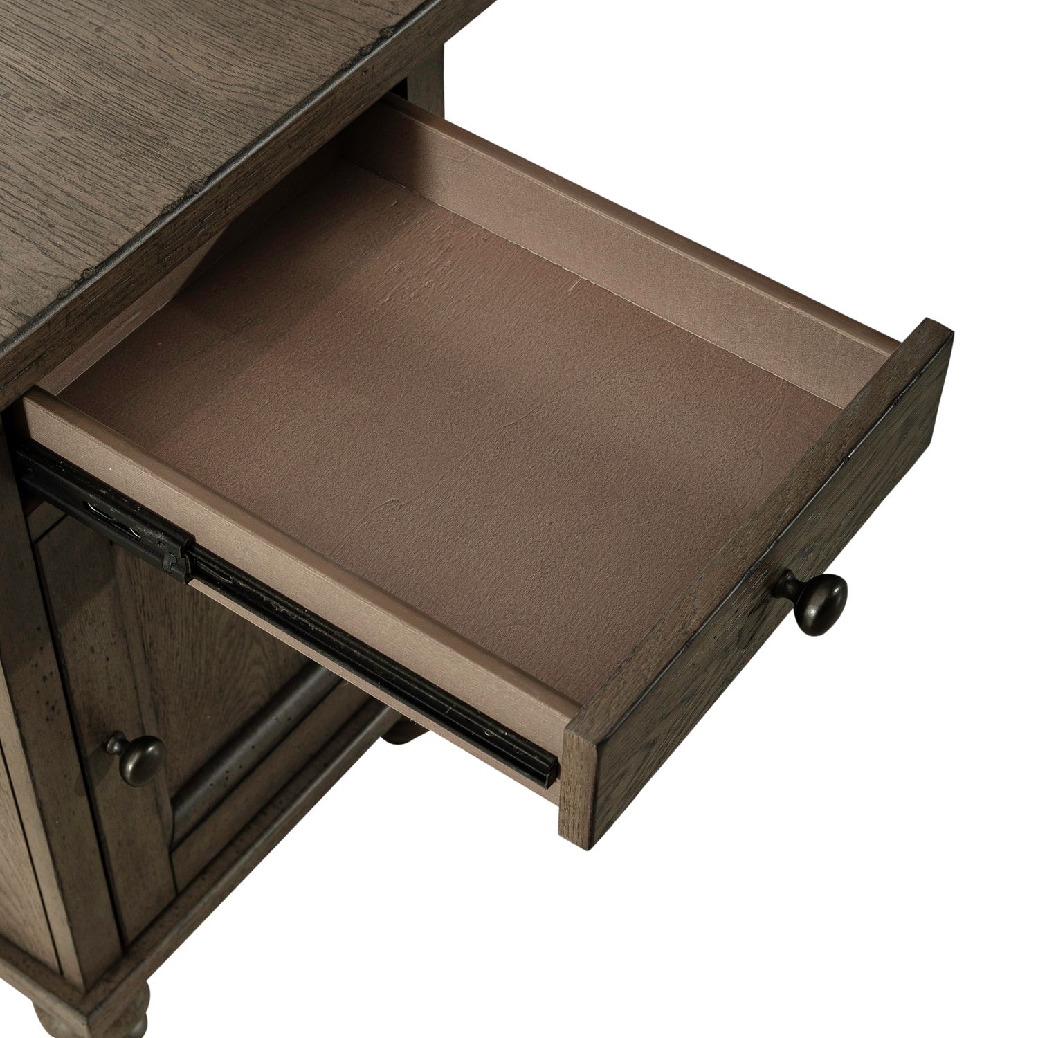 Americana Farmhouse Wood Cocktail Table Set with Shelf