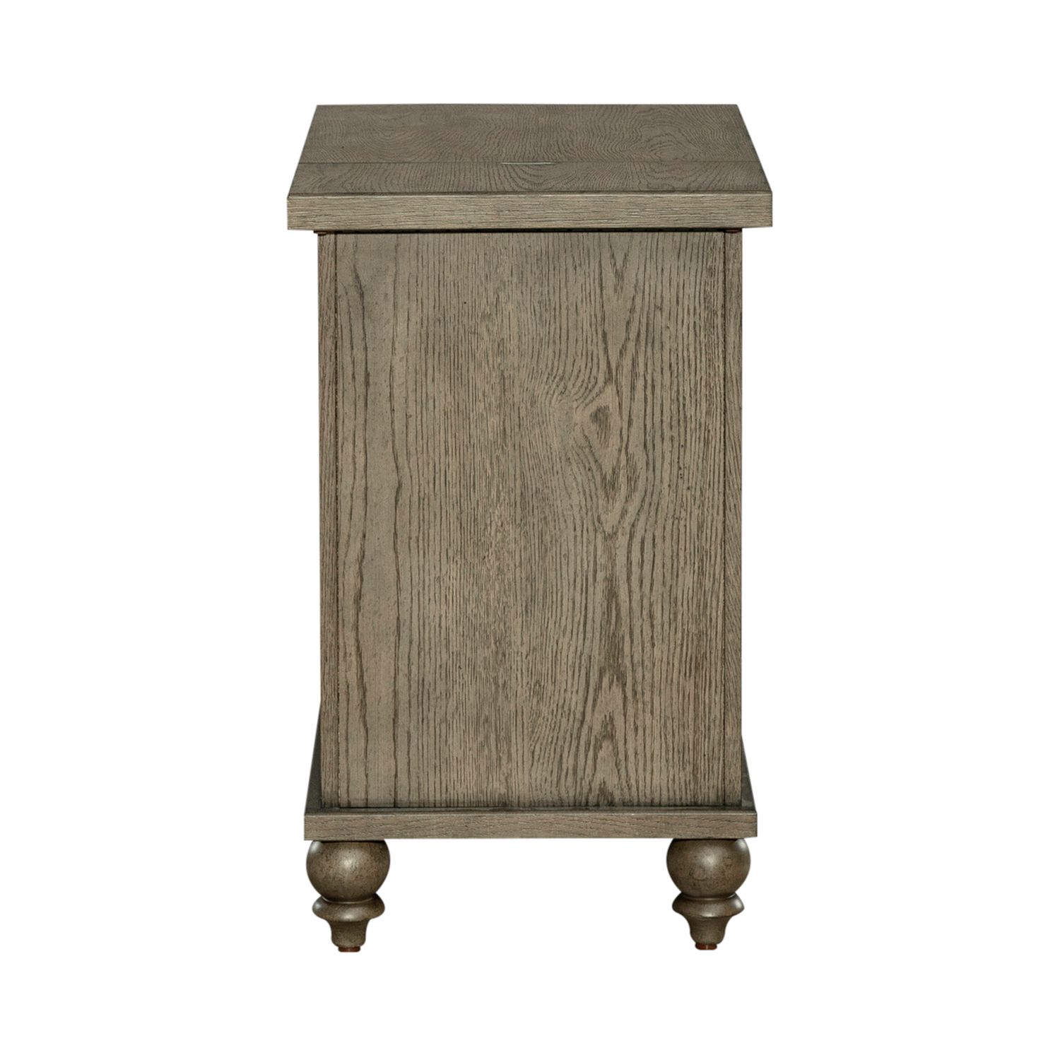 Americana Farmhouse Wood Cocktail Table Set with Shelf