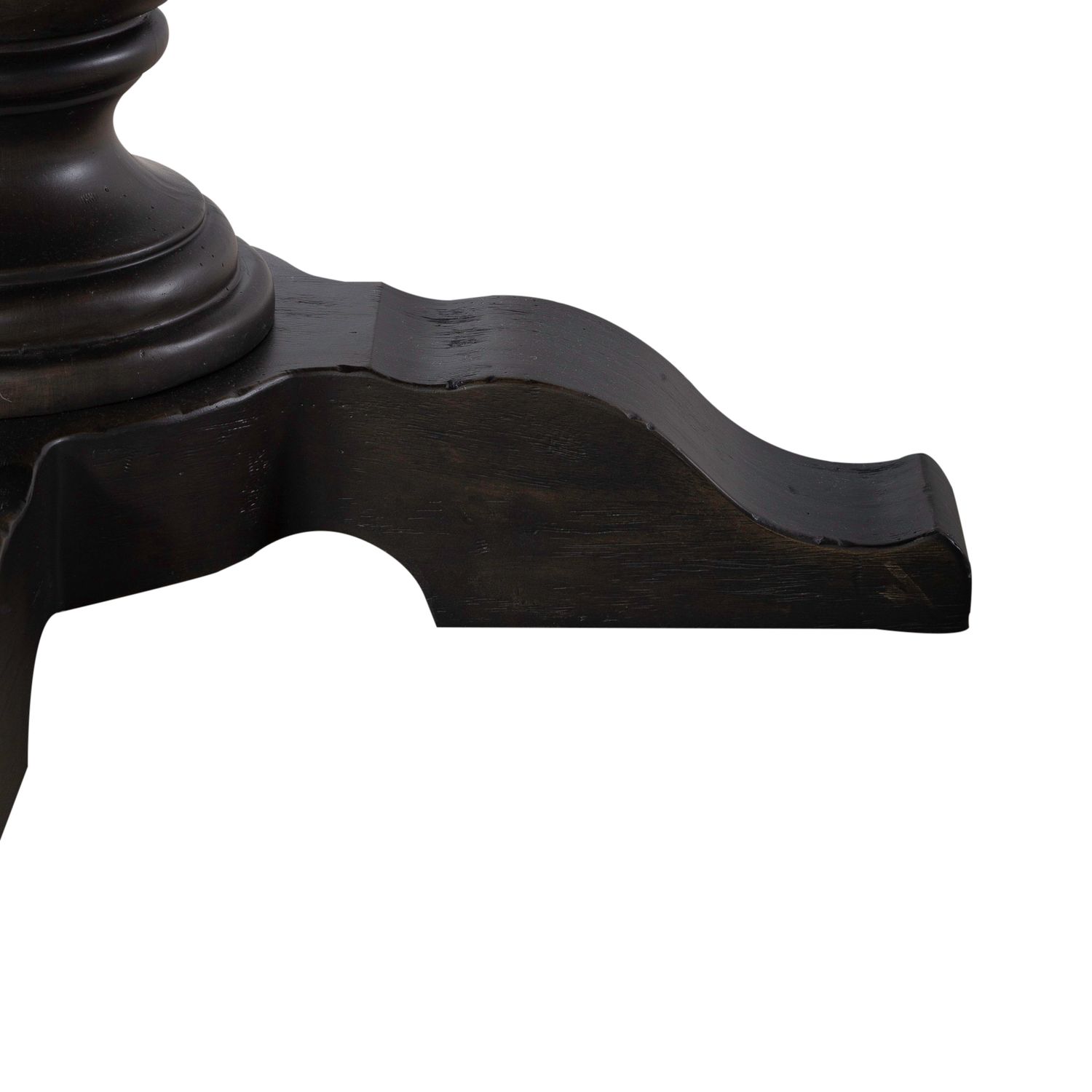 Americana Farmhouse Round Wood Dining Table