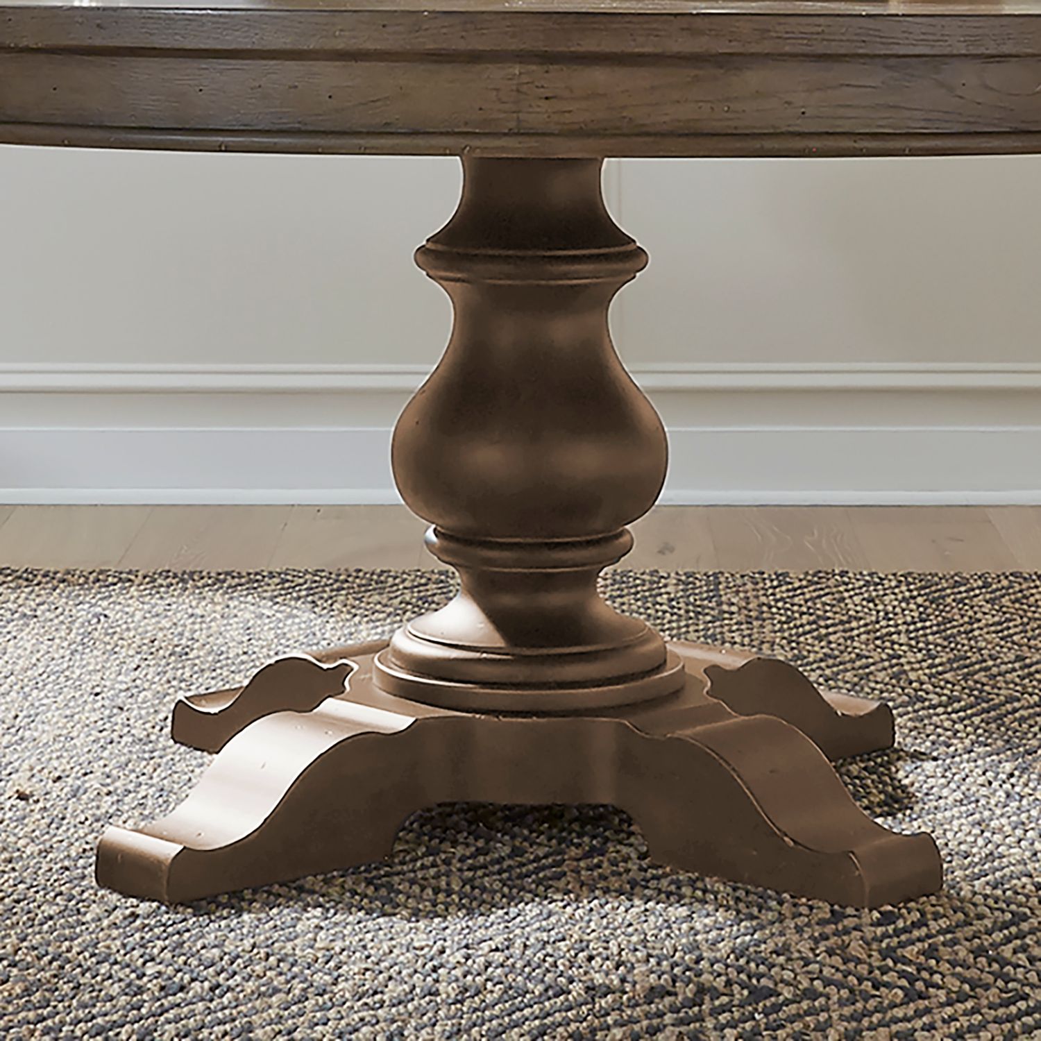 Americana Farmhouse Round Wood Dining Table | Liberty Furniture