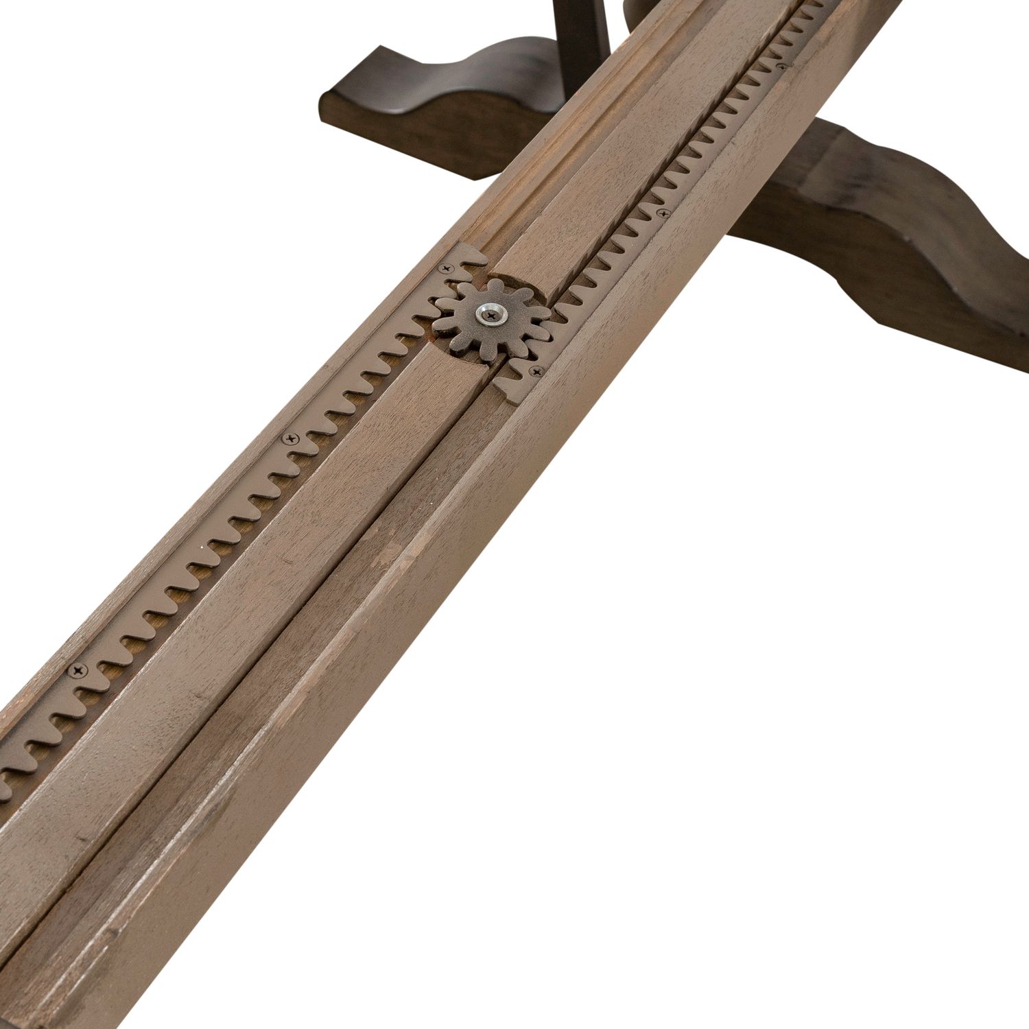 Americana Farmhouse Wood Extendable Trestle Dining Set | SohoMod