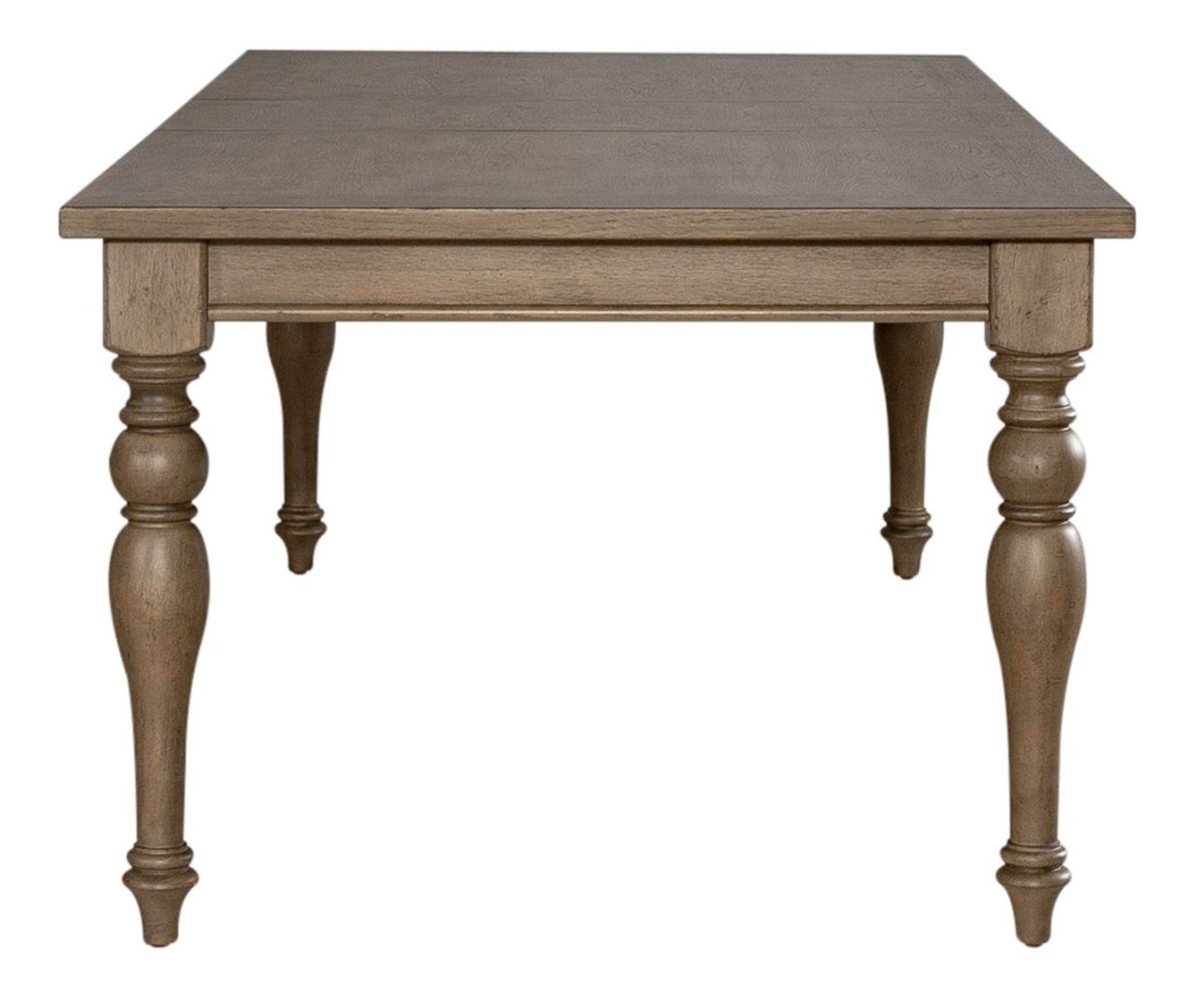 Americana Farmhouse Rectangular Wood Extendable Dining Table
