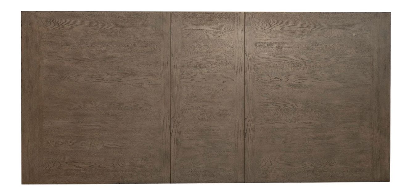Americana Farmhouse Wood Extendable Dining Set | Dusty Taupe