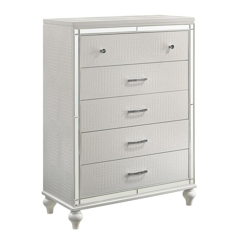 SM Valentino Tufted LED Panel Bedroom Set