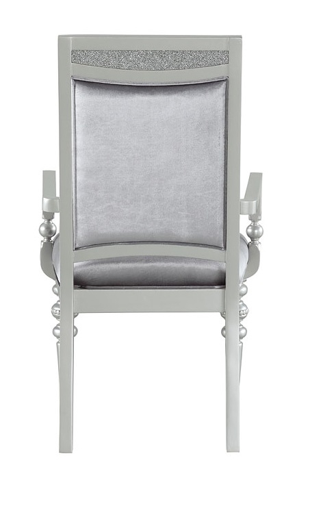 Maverick Fabric/Wood Dining Arm Chair