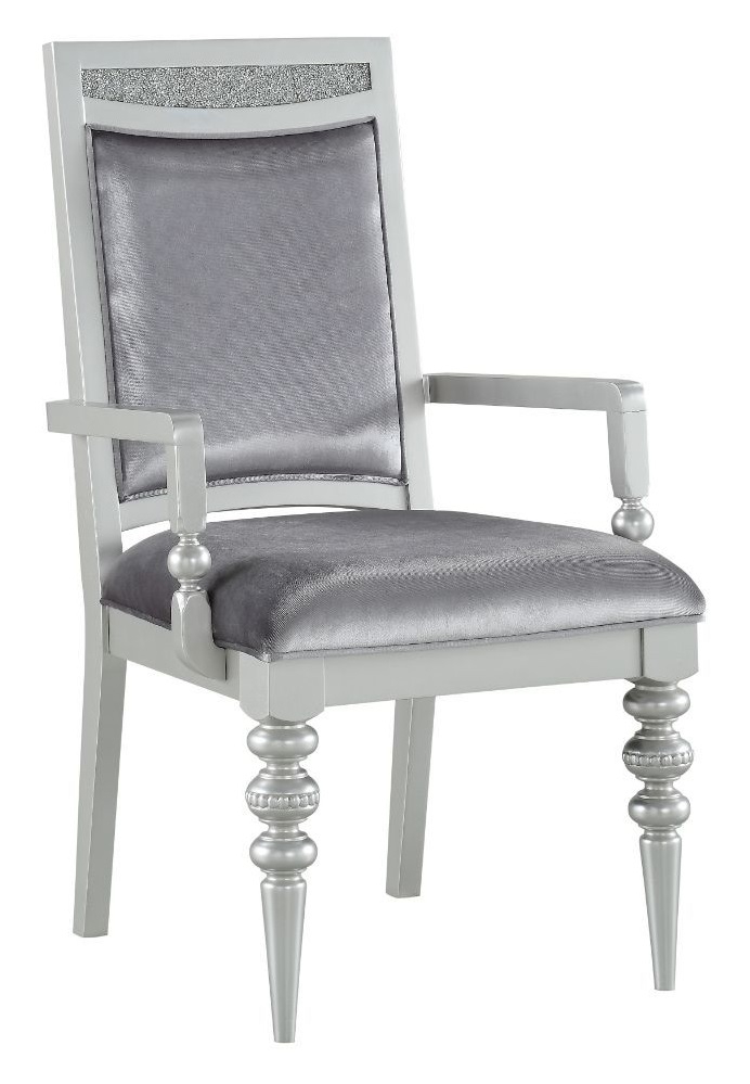Maverick Glass/Wood Extendable Dining Room Set