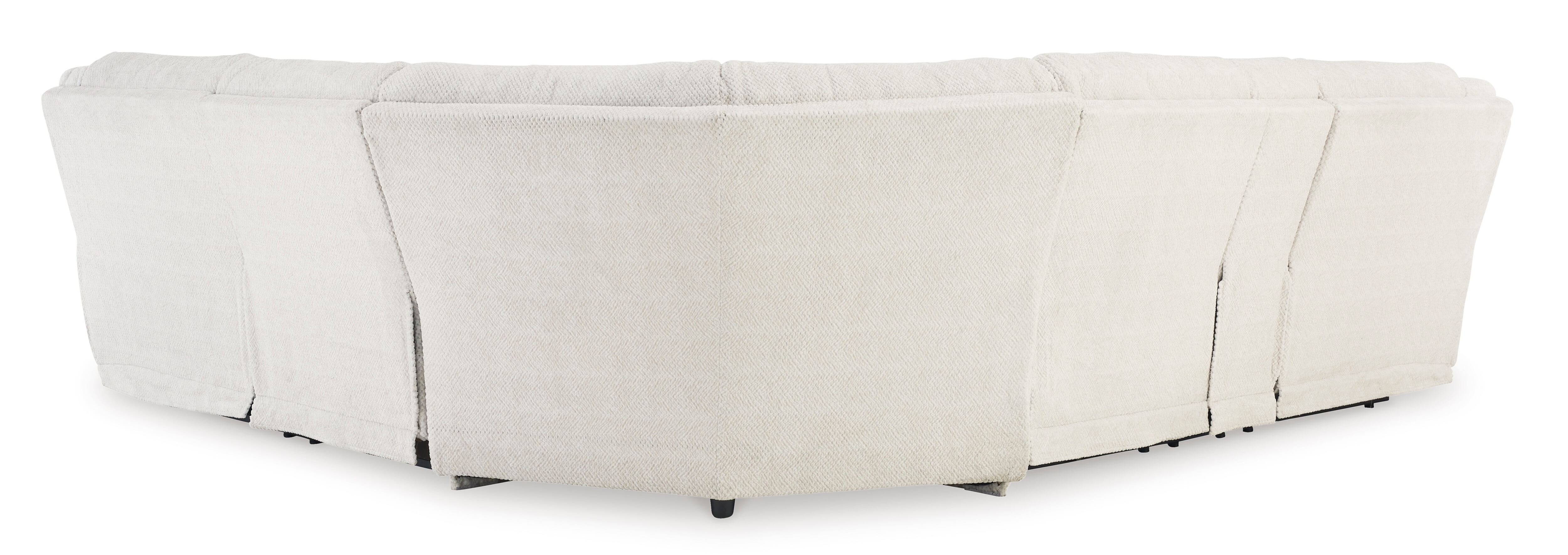 Keensburg 3-Piece Polyester Power Reclining Sectional w/Console, Left-Arm Facing