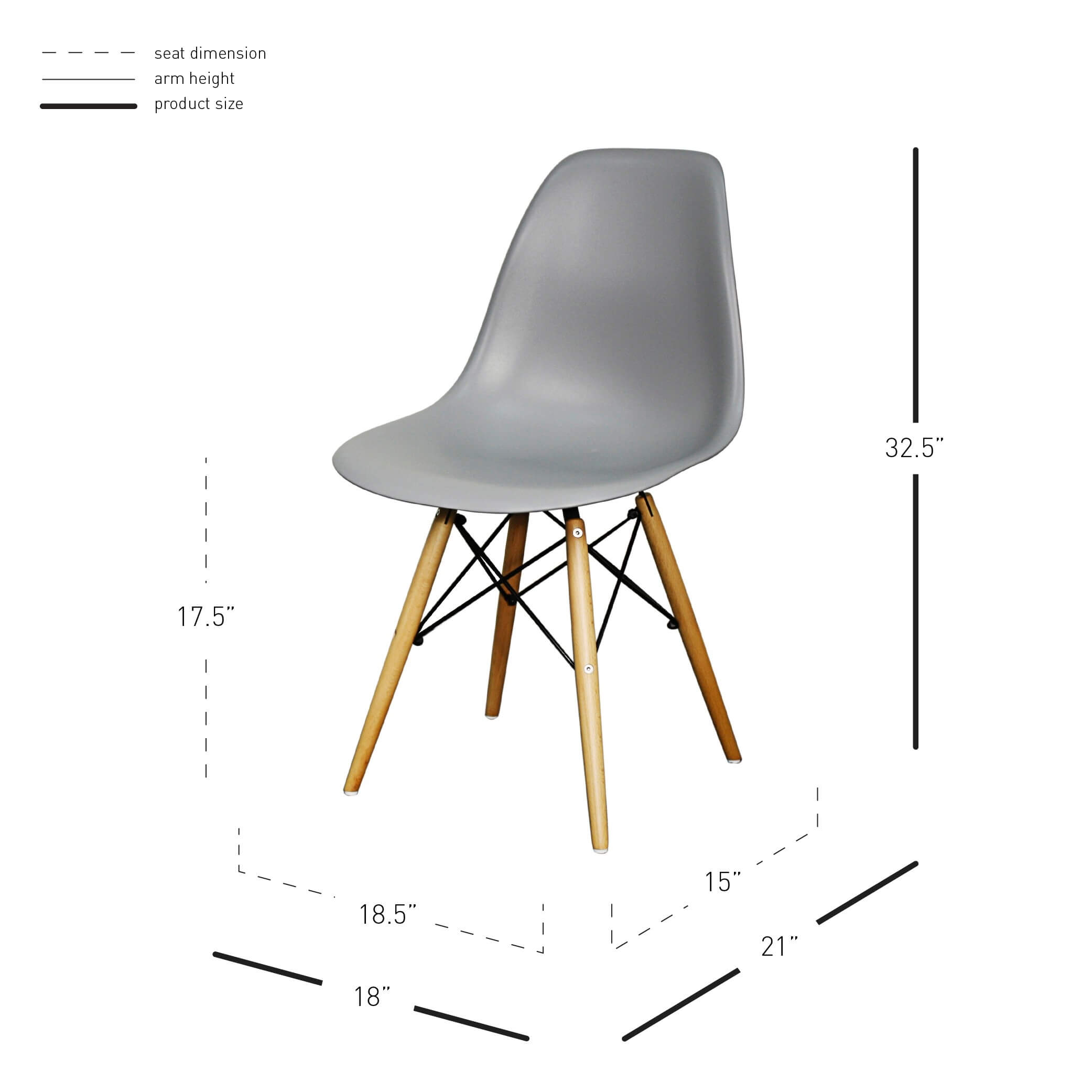 Allen Molded PP Chair