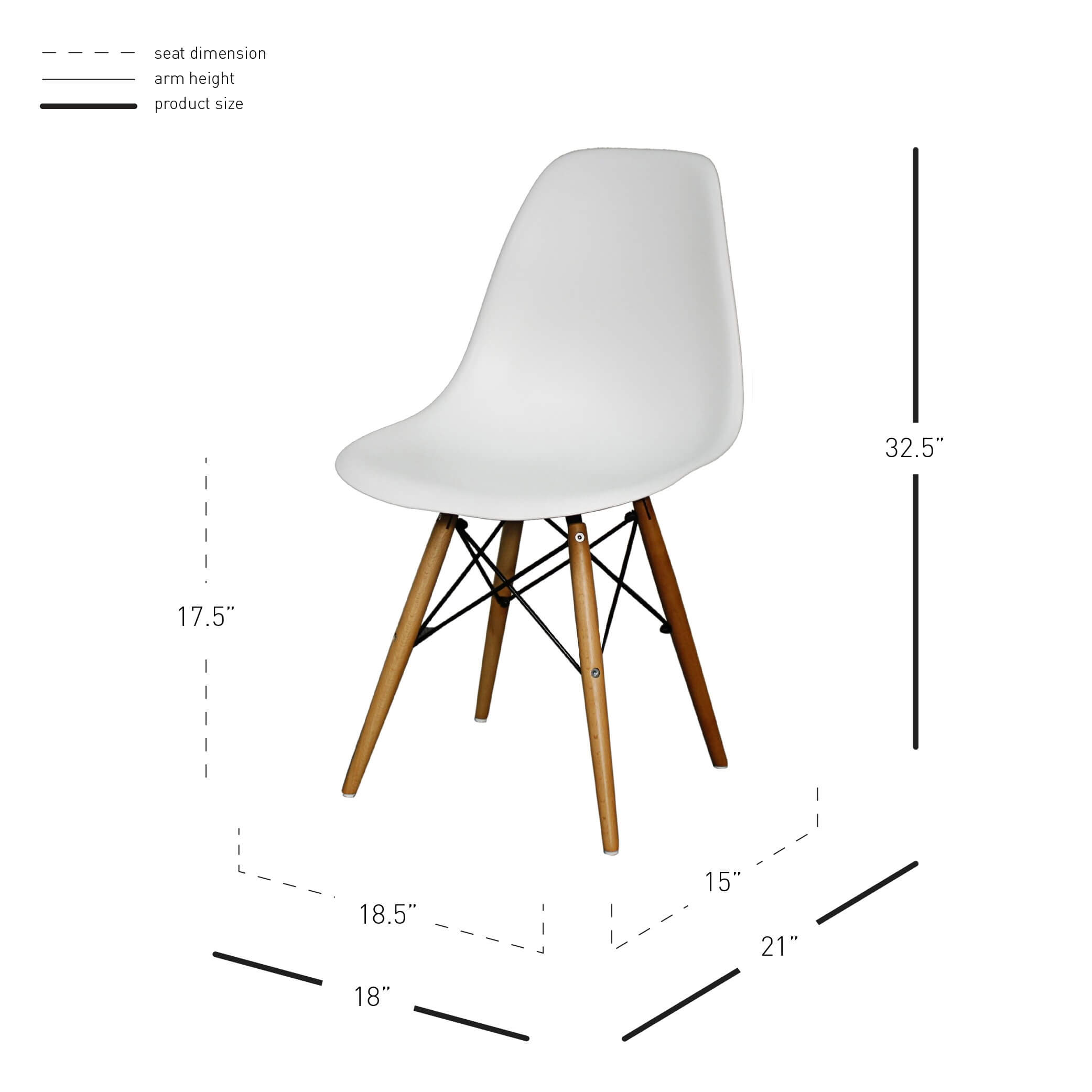 Allen Molded PP Chair