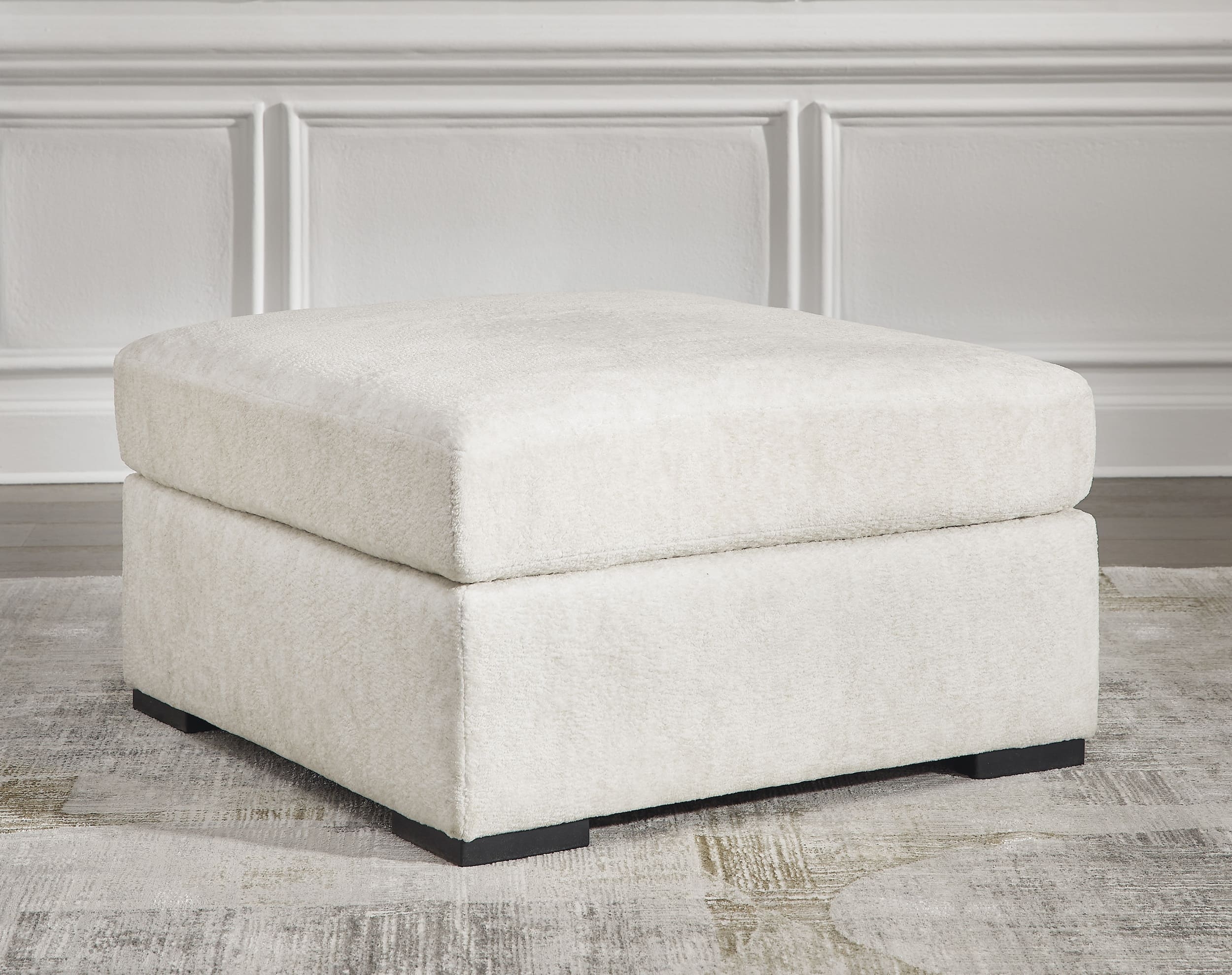 Chessington Polyester Oversized Accent Ottoman