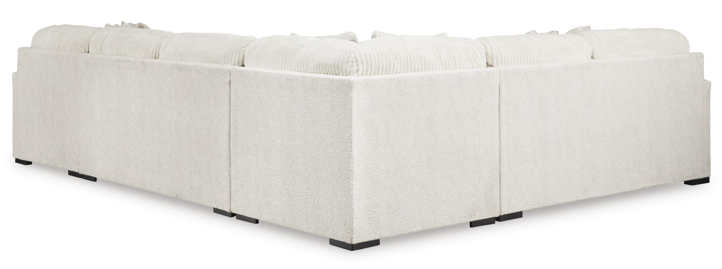 Chessington 4-Piece Polyester U-Shaped Sectional w/Right Arm Chaise Facing