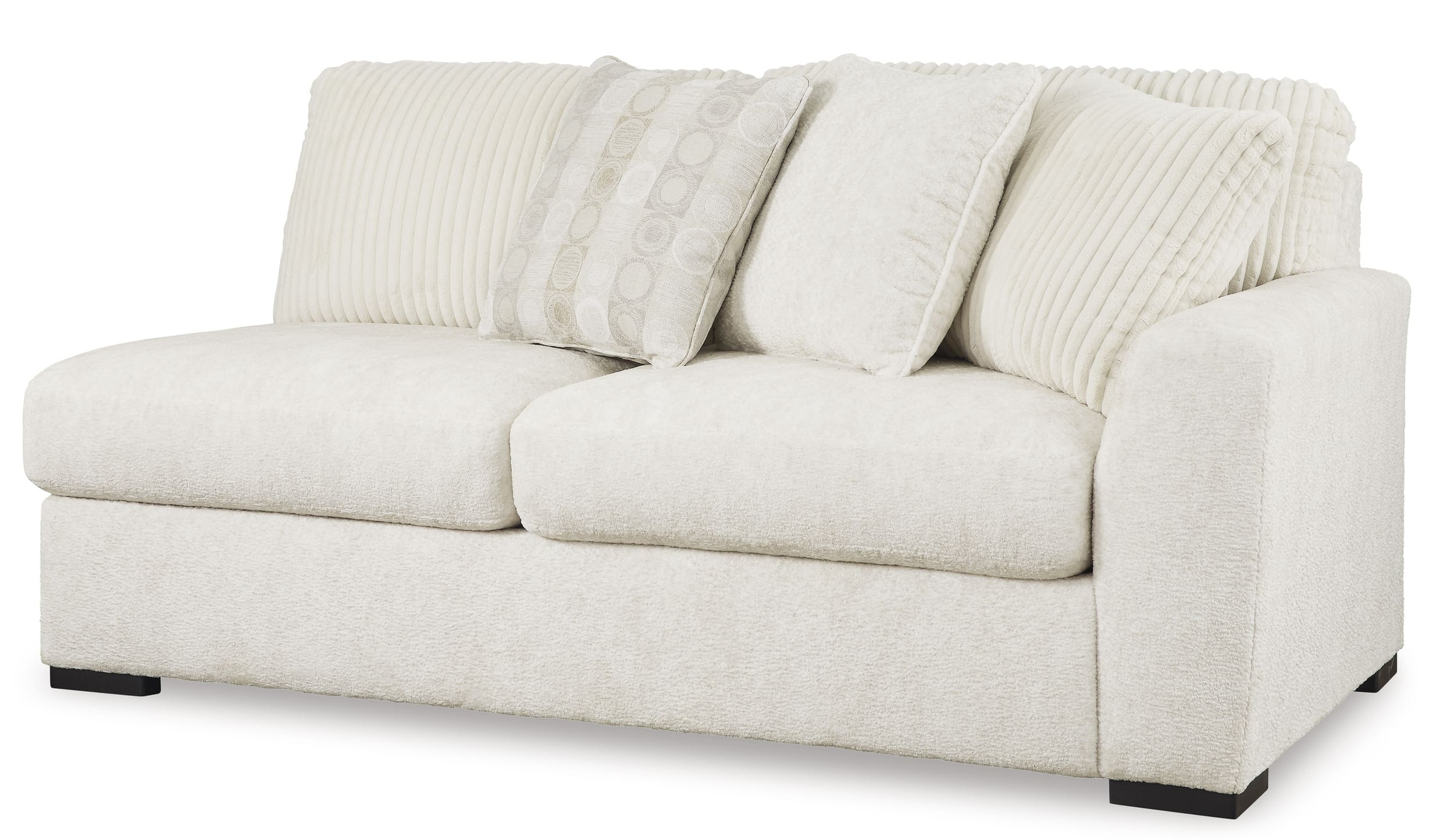 Chessington 4-Piece Polyester U-Shaped Sectional w/Left Arm Chaise Facing