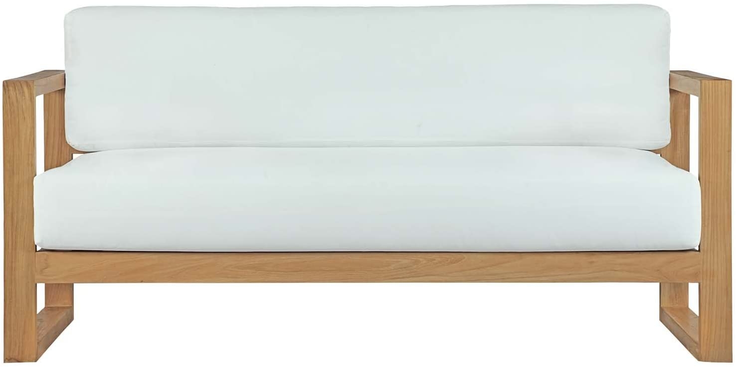 Upland Outdoor Patio Teak Sofa