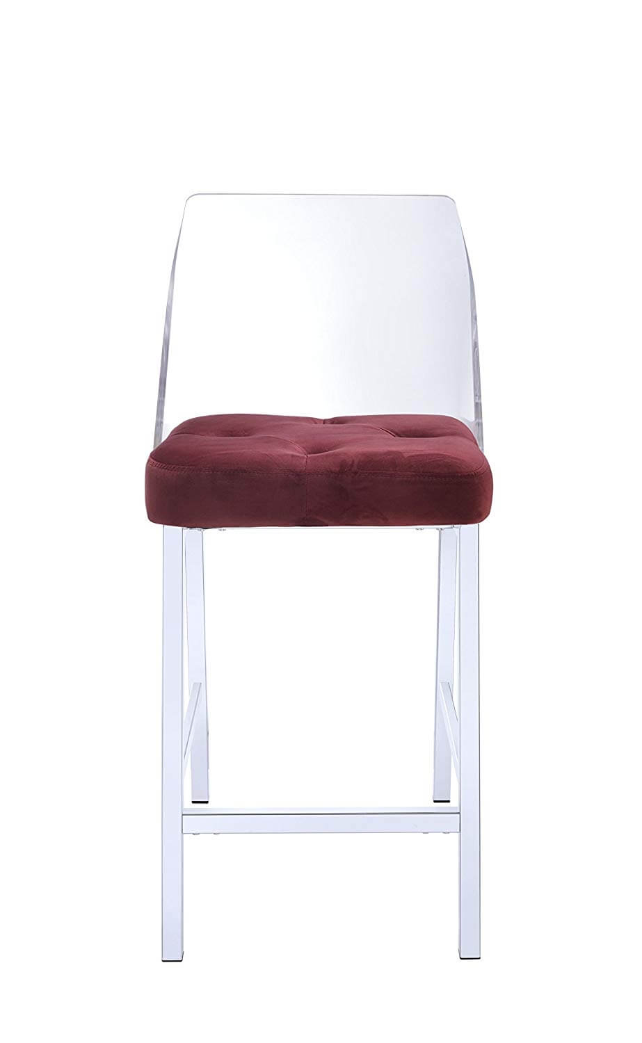 Nadie II Velvet Counter Chair by ACME