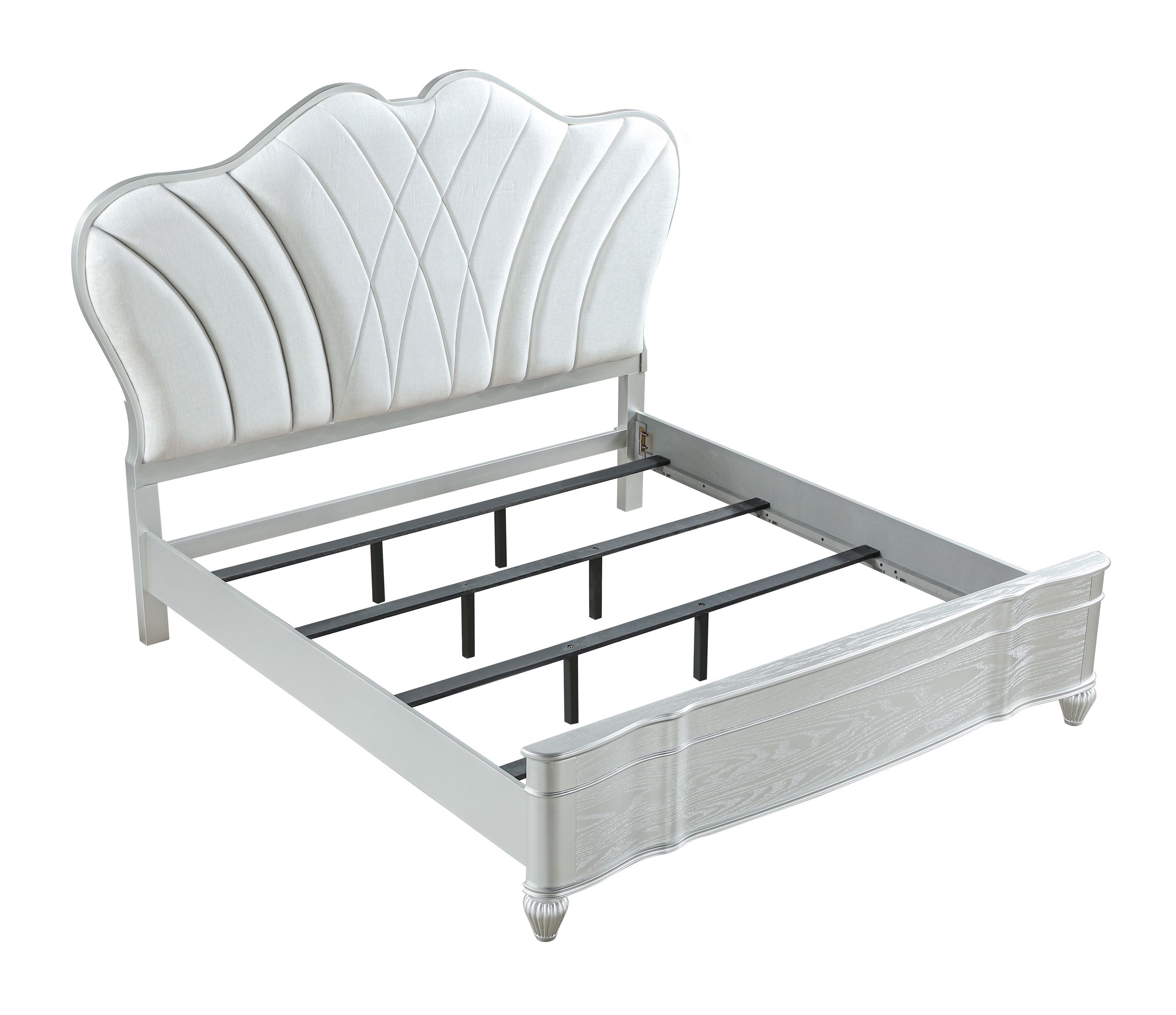 Eros Wood Panel Bed