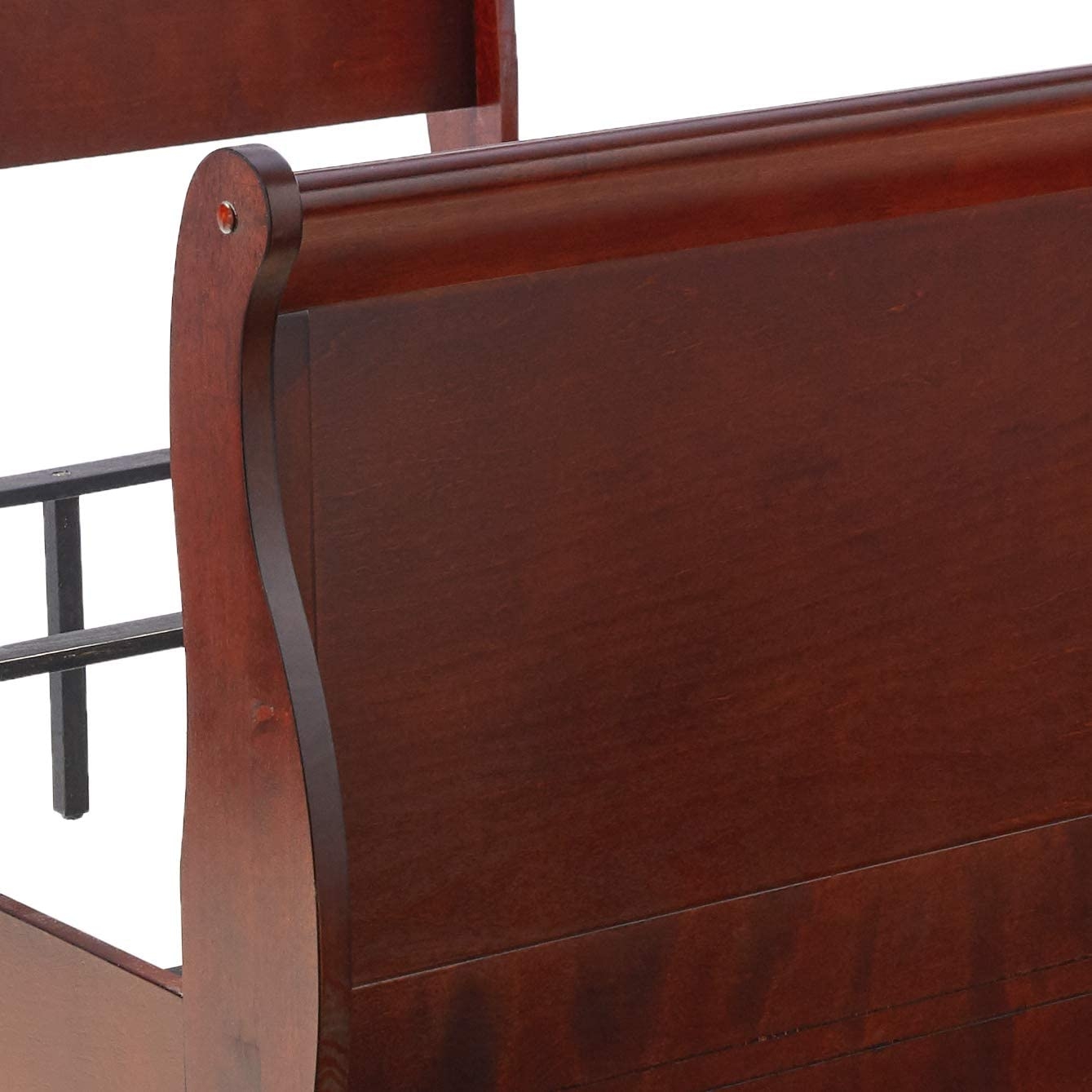 Louis Philippe III Sleigh Bed, King Size