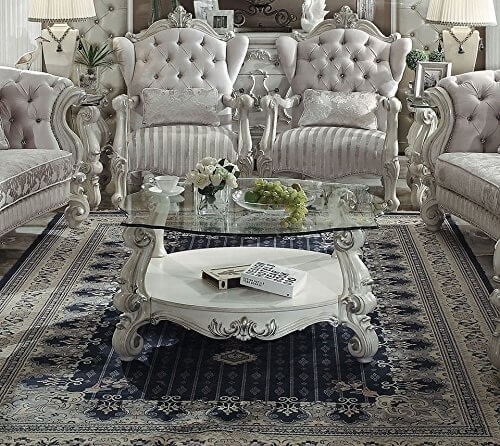 Versailles Glass Coffee Table, Composition 2
