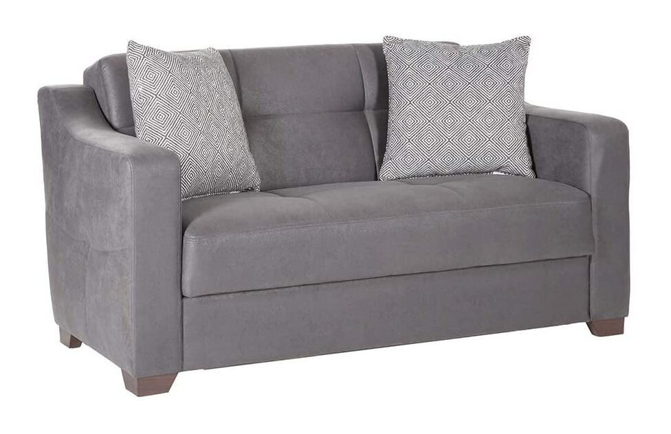 Tahoe Fabric Storage Sleeper Loveseat