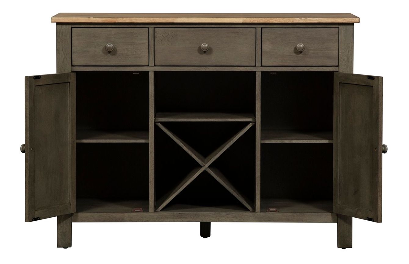 Lindsey Farm Extendable Kitchen Island Set | 5-Piece Dining