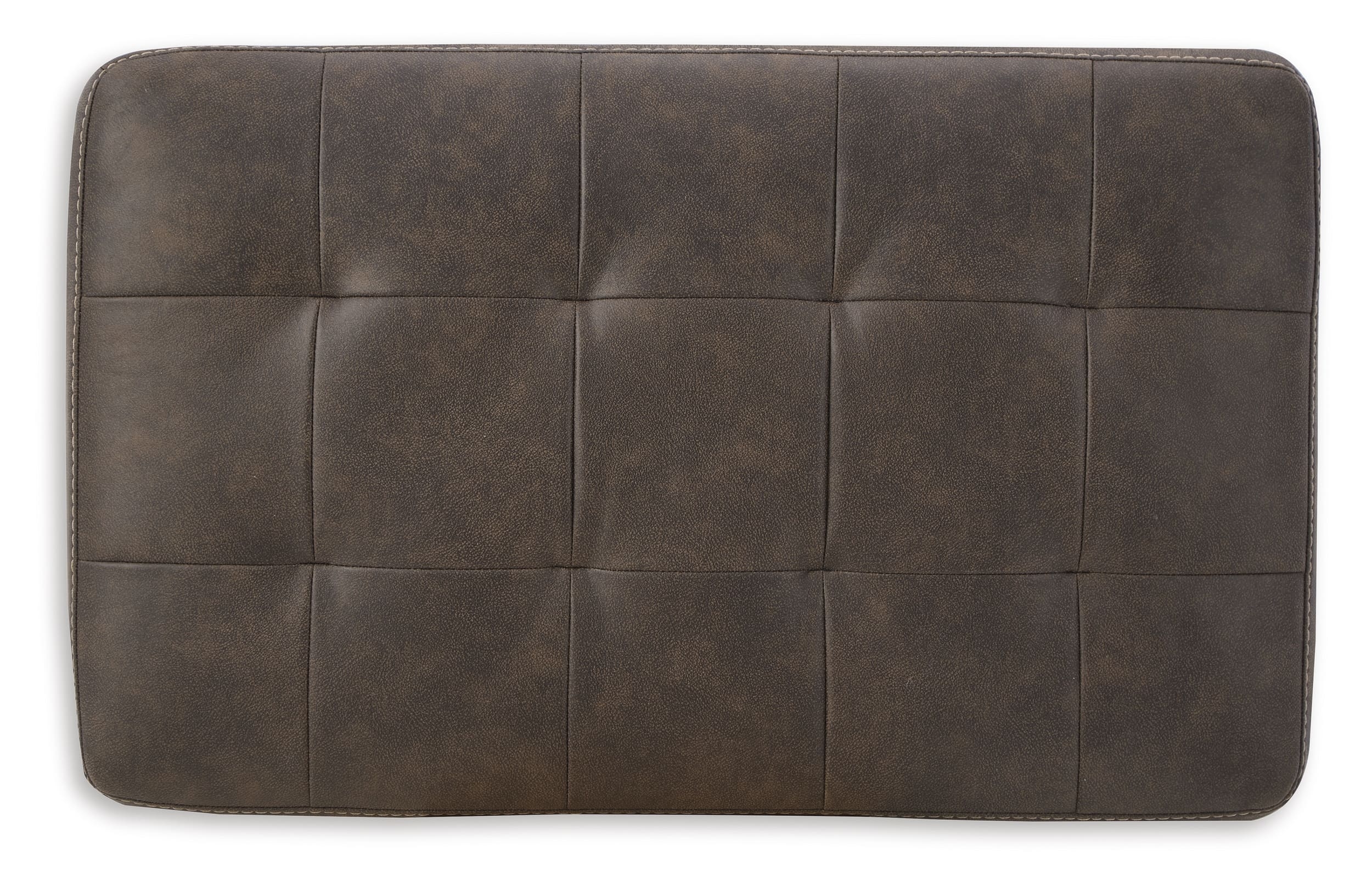Maderla Faux Leather Ottoman