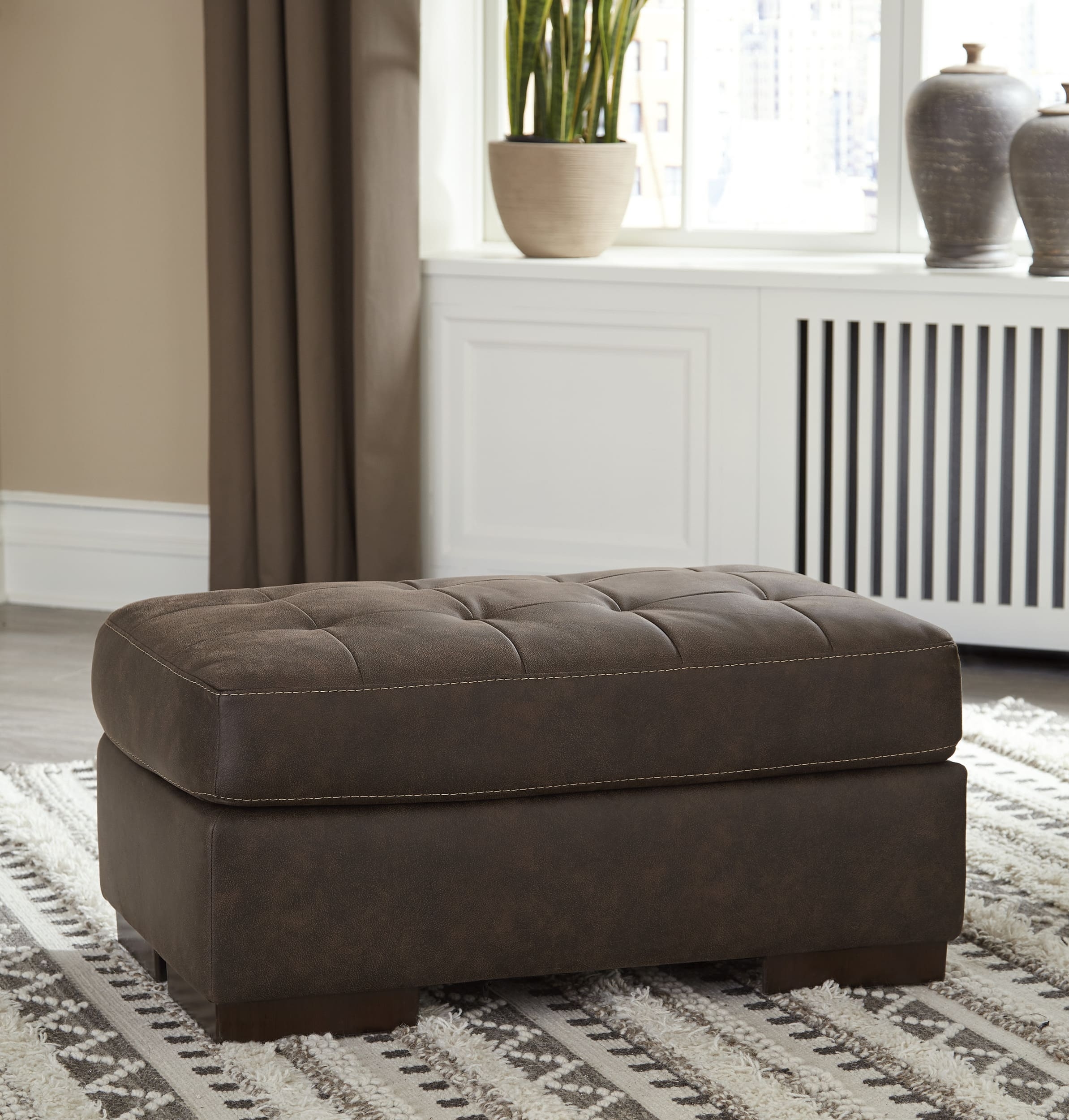 Maderla Faux Leather Living Room Set