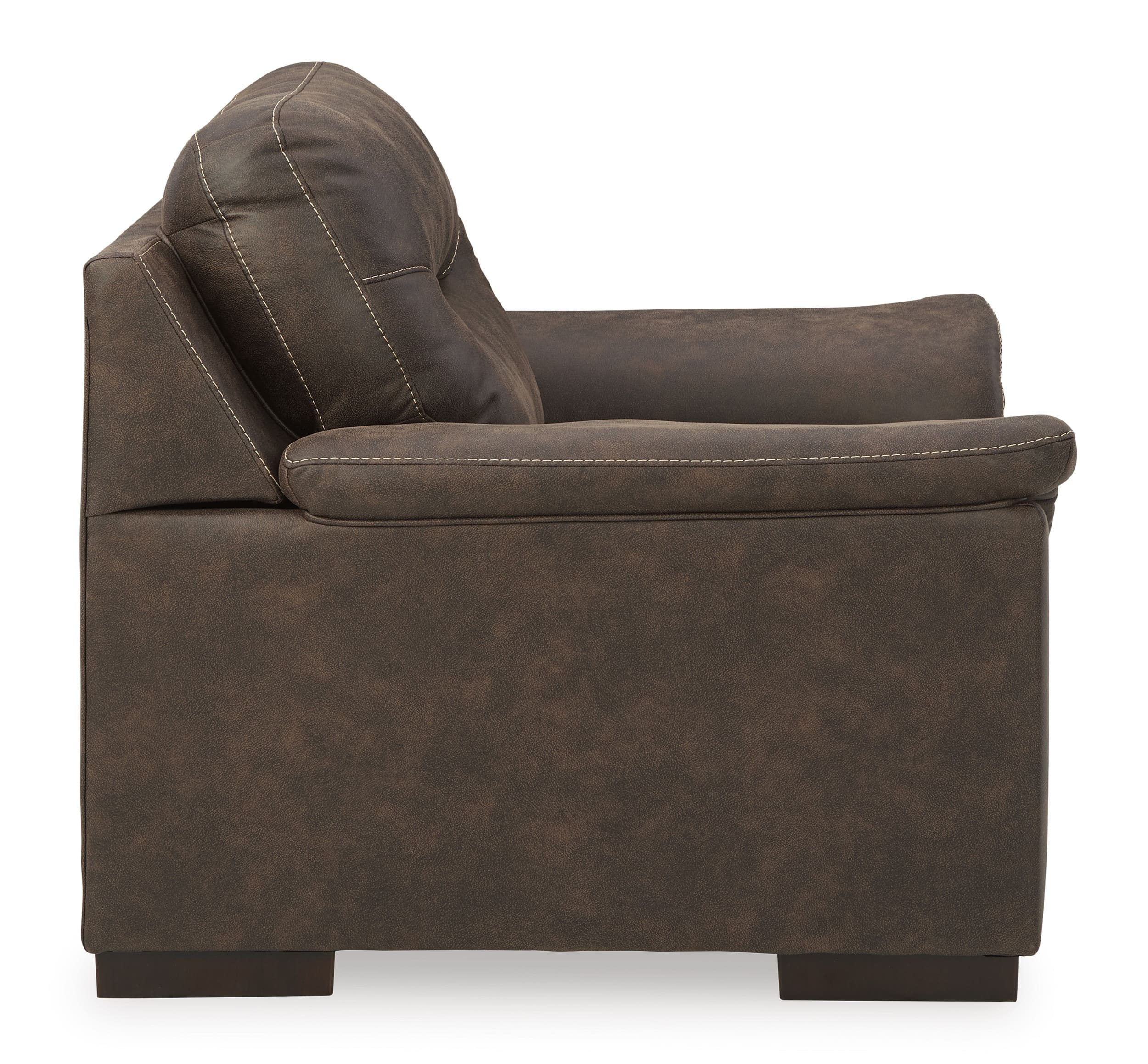Ashley Maderla Faux Leather Chair Side