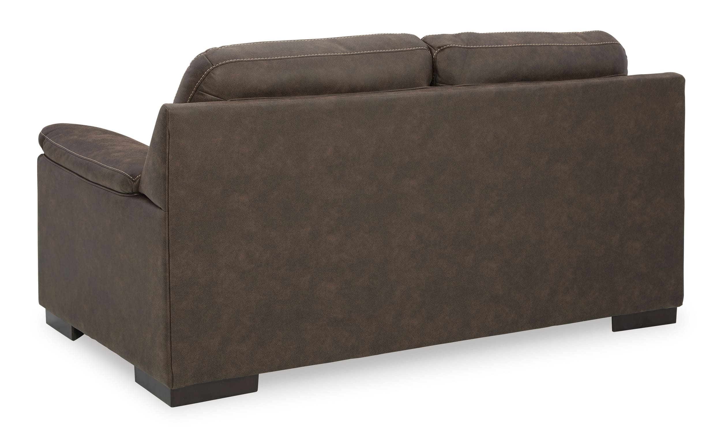 Maderla Faux Leather Loveseat