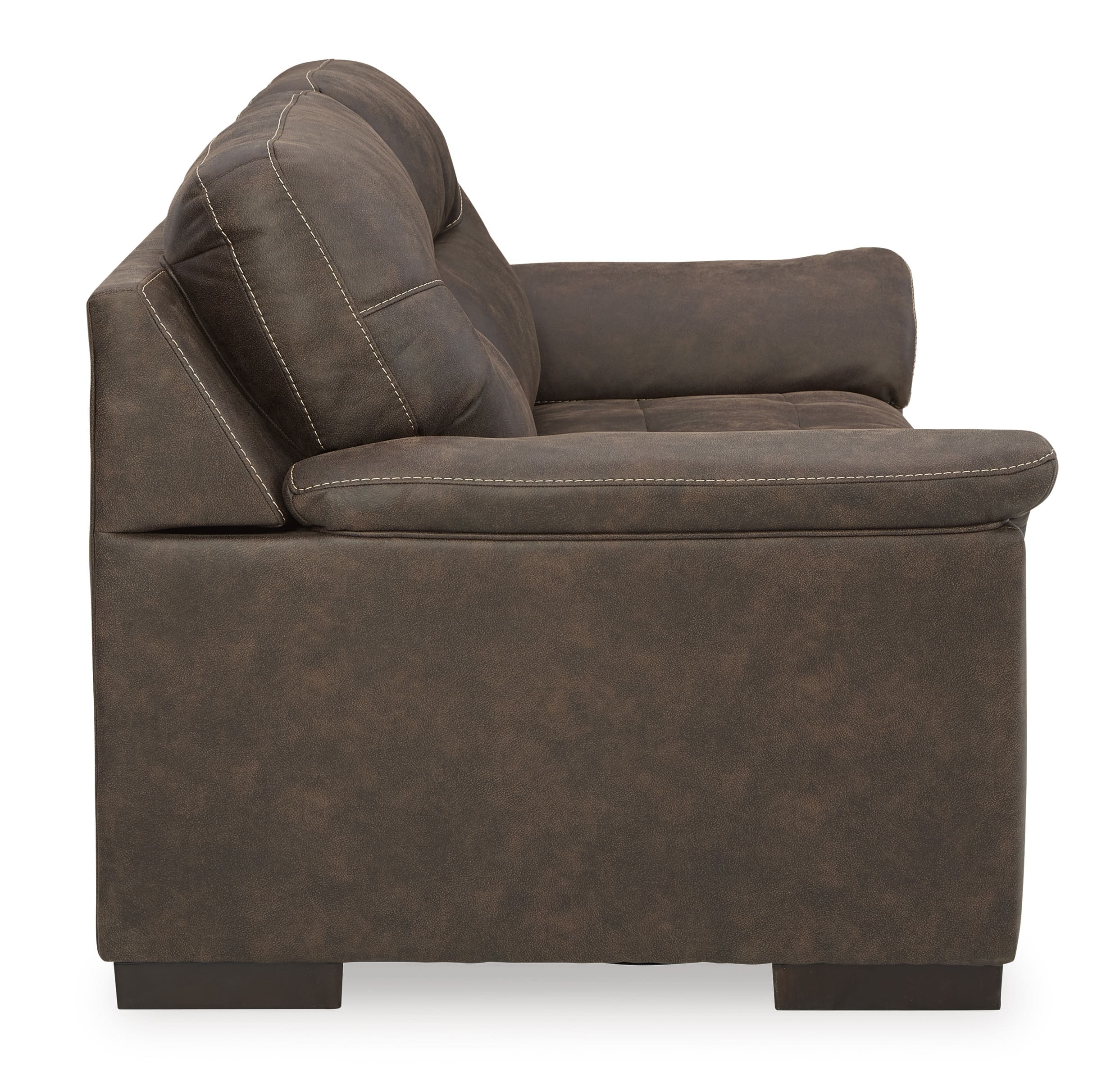 Maderla Faux Leather Loveseat
