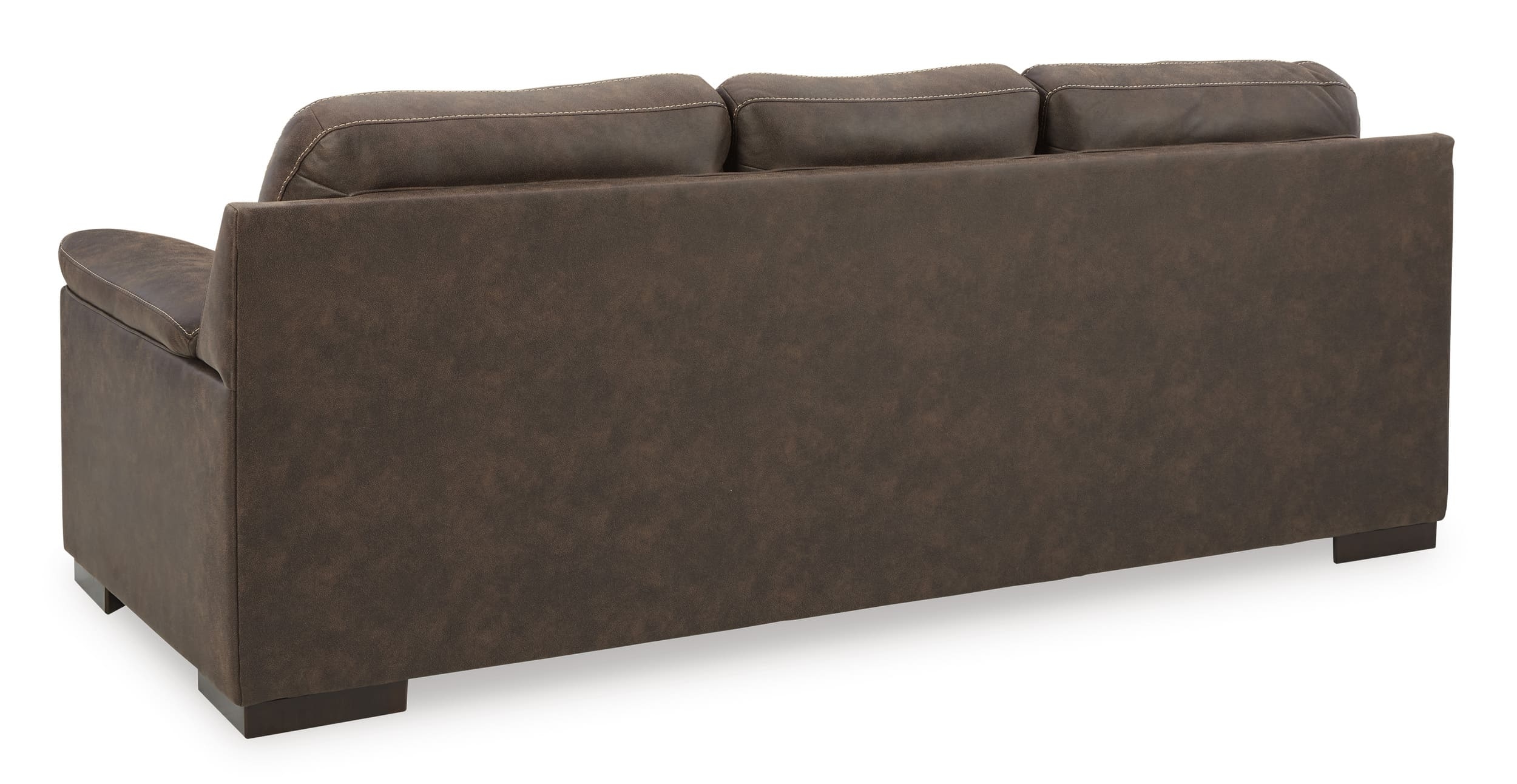 Ashley Maderla Leather Sofa Side