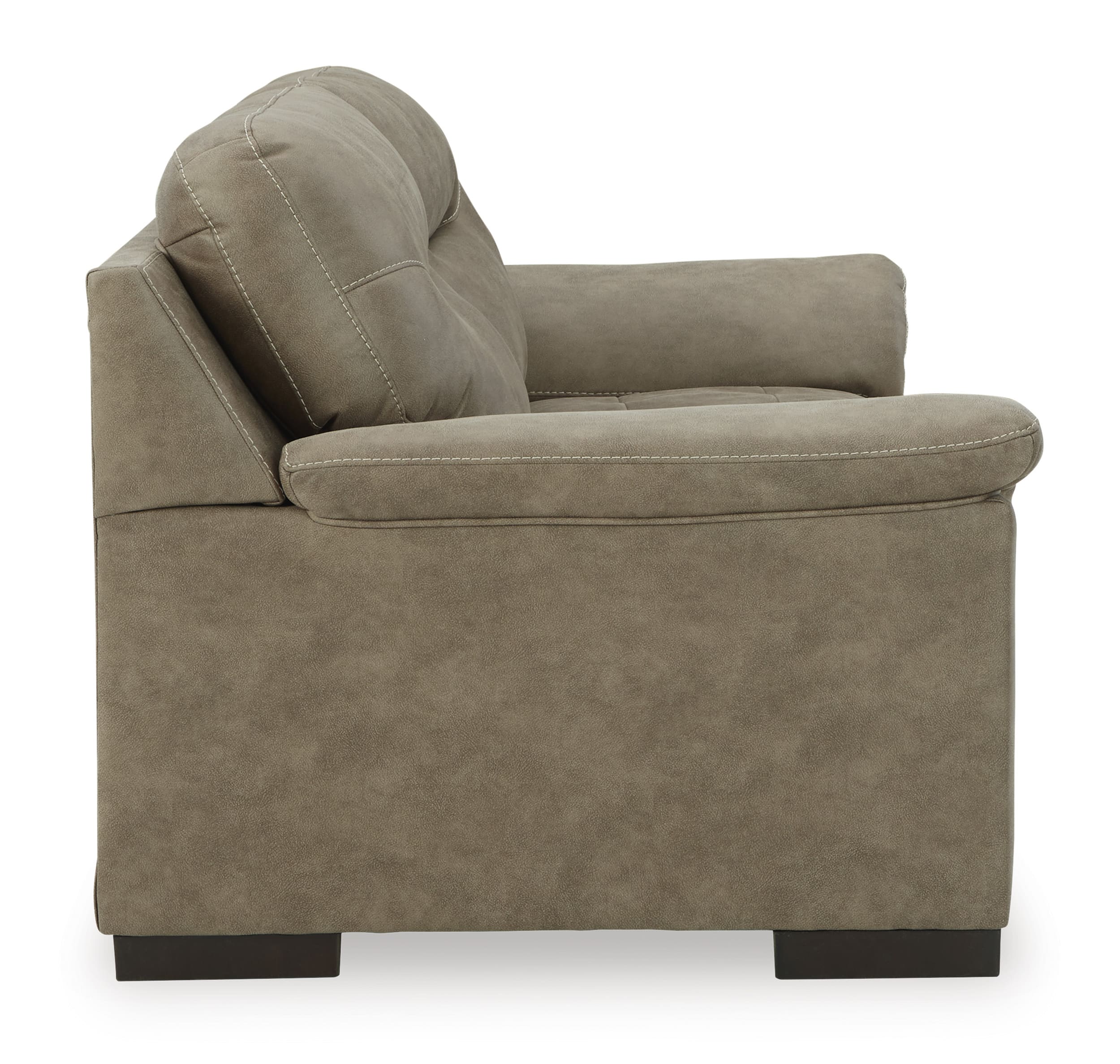 Maderla Faux Leather Loveseat Side by Ashley
