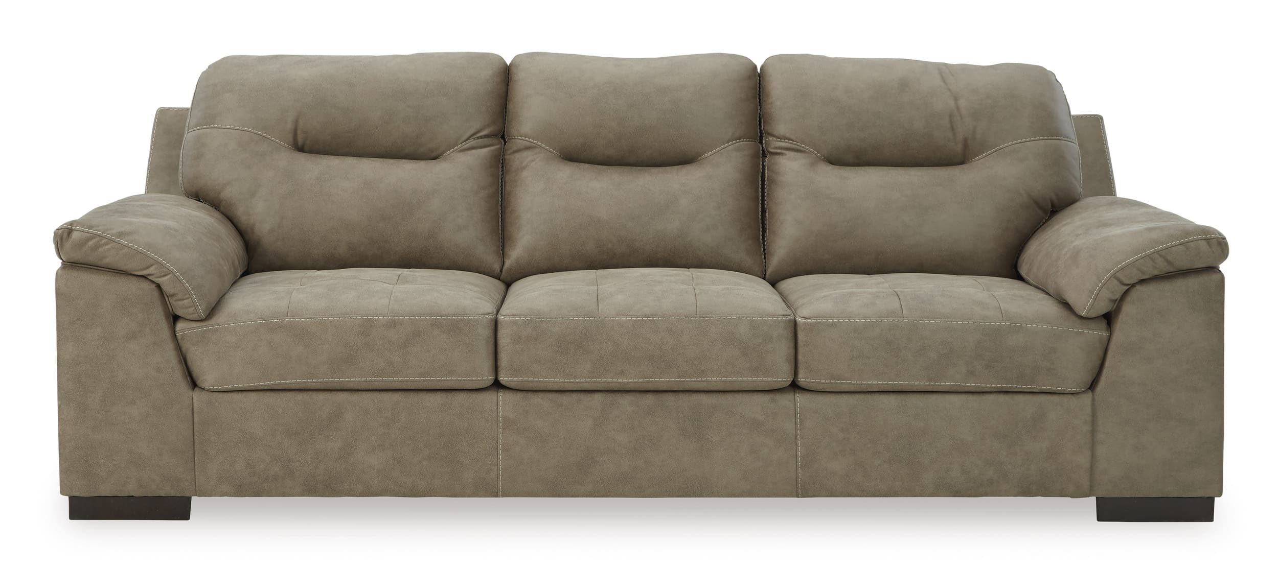 Maderla Faux Leather Sofa