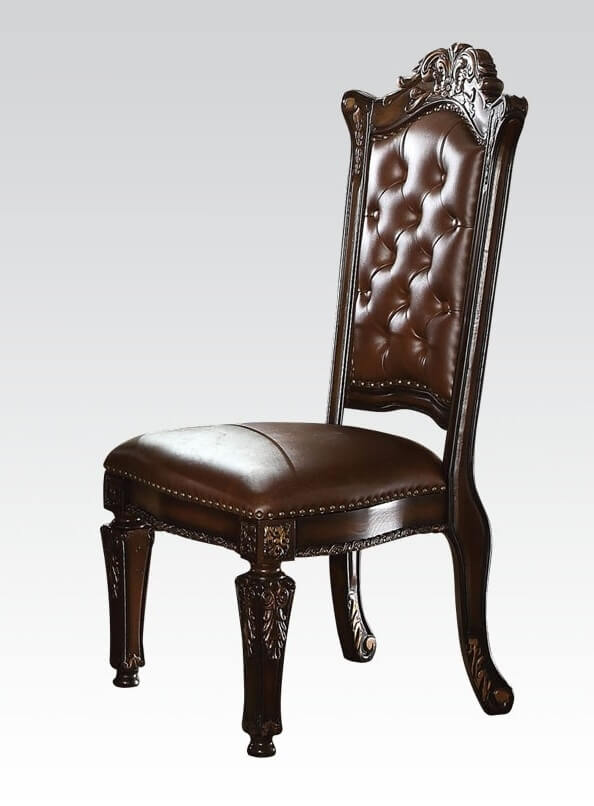 Vendome PU/Wood 120"L Dining Set by ACME