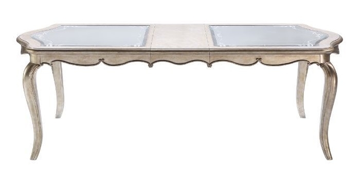 Esteban Wood/Mirror Extendable Dining Room Set