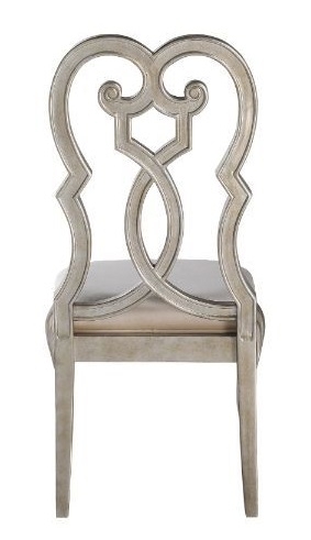 Esteban Velvet/Wood Dining Side Chair