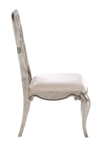 Esteban Velvet/Wood Dining Side Chair