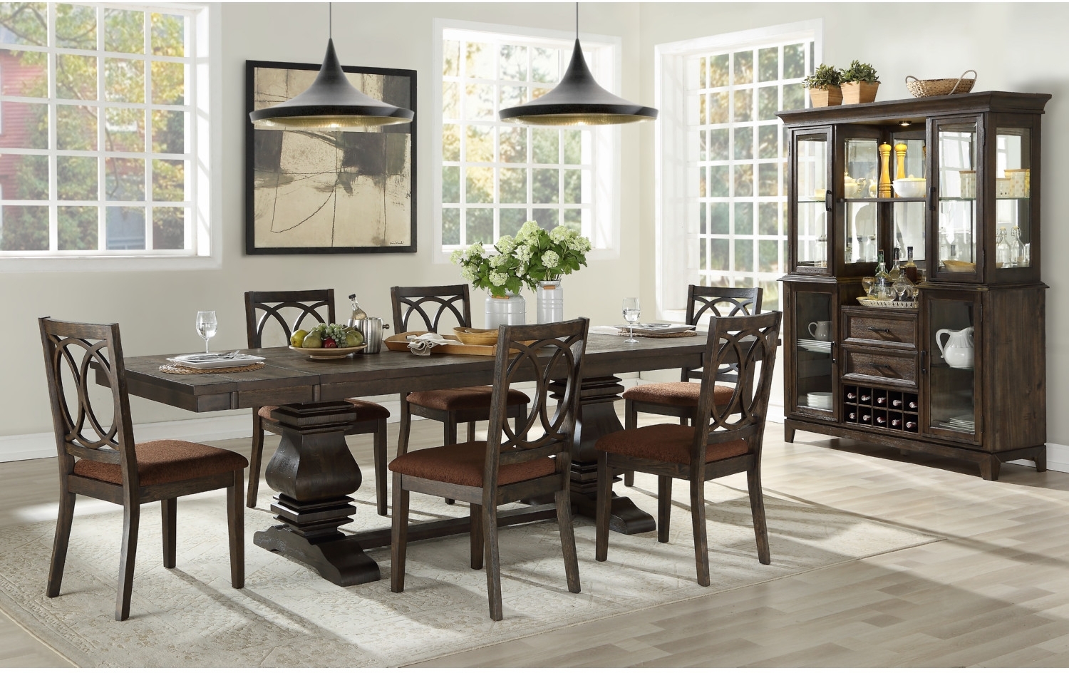Jameson Wood Extendable Dining Table