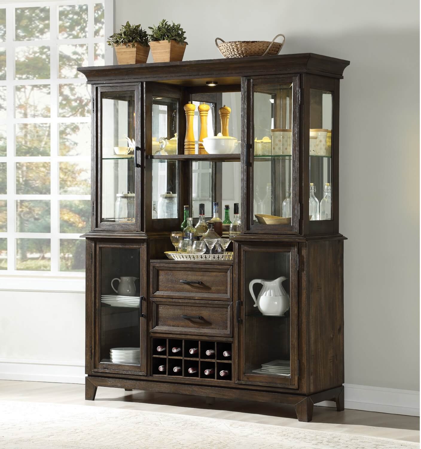 Jameson Wood Extendable Dining Set