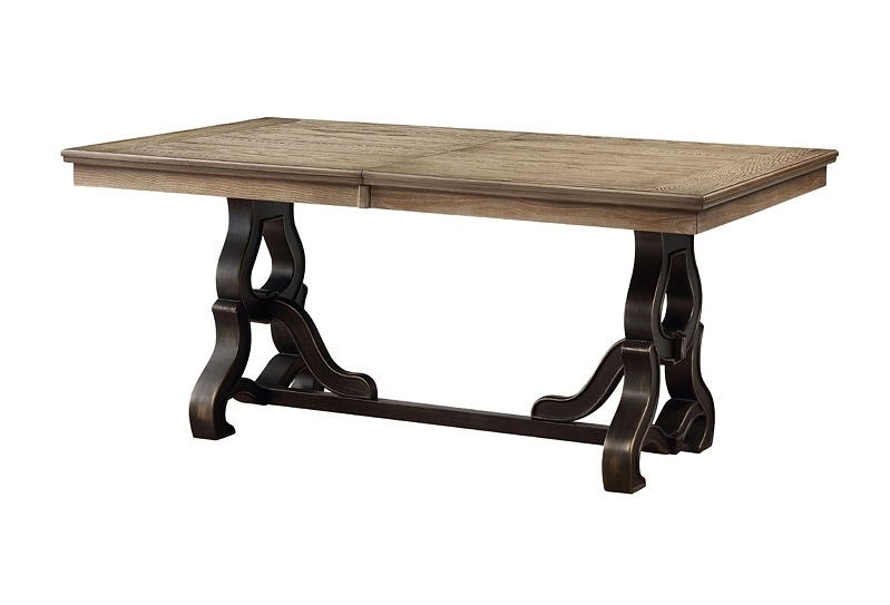 Nathaniel Wood Extendable Dining Room Set