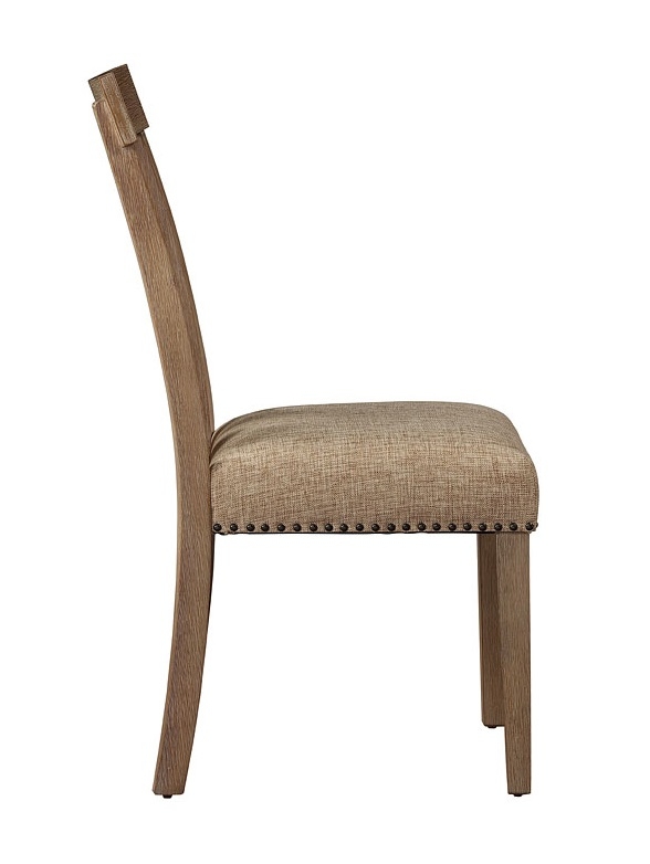 Nathaniel Fabric/Wood Dining Side Chair