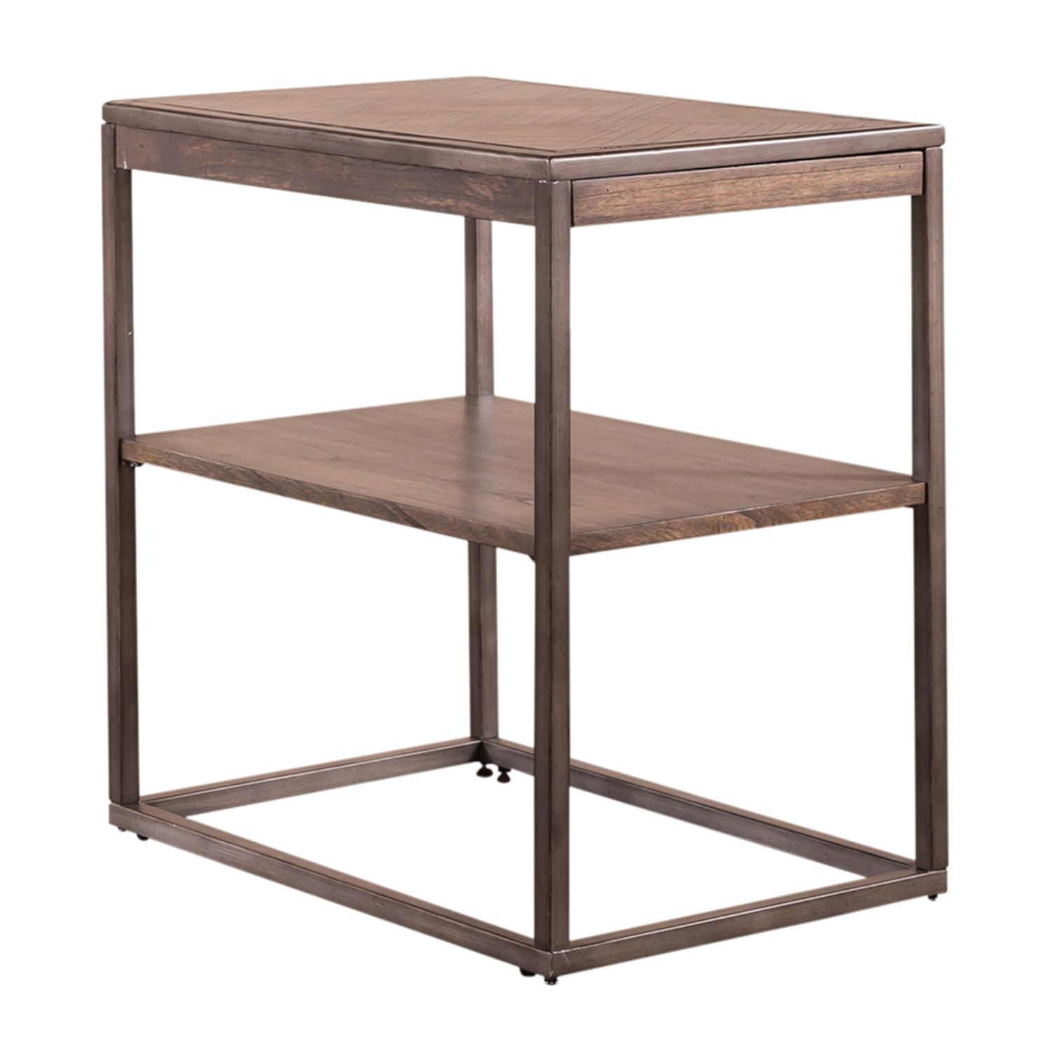 Jamestown 3-Piece Glass & Wood Cocktail Table Set