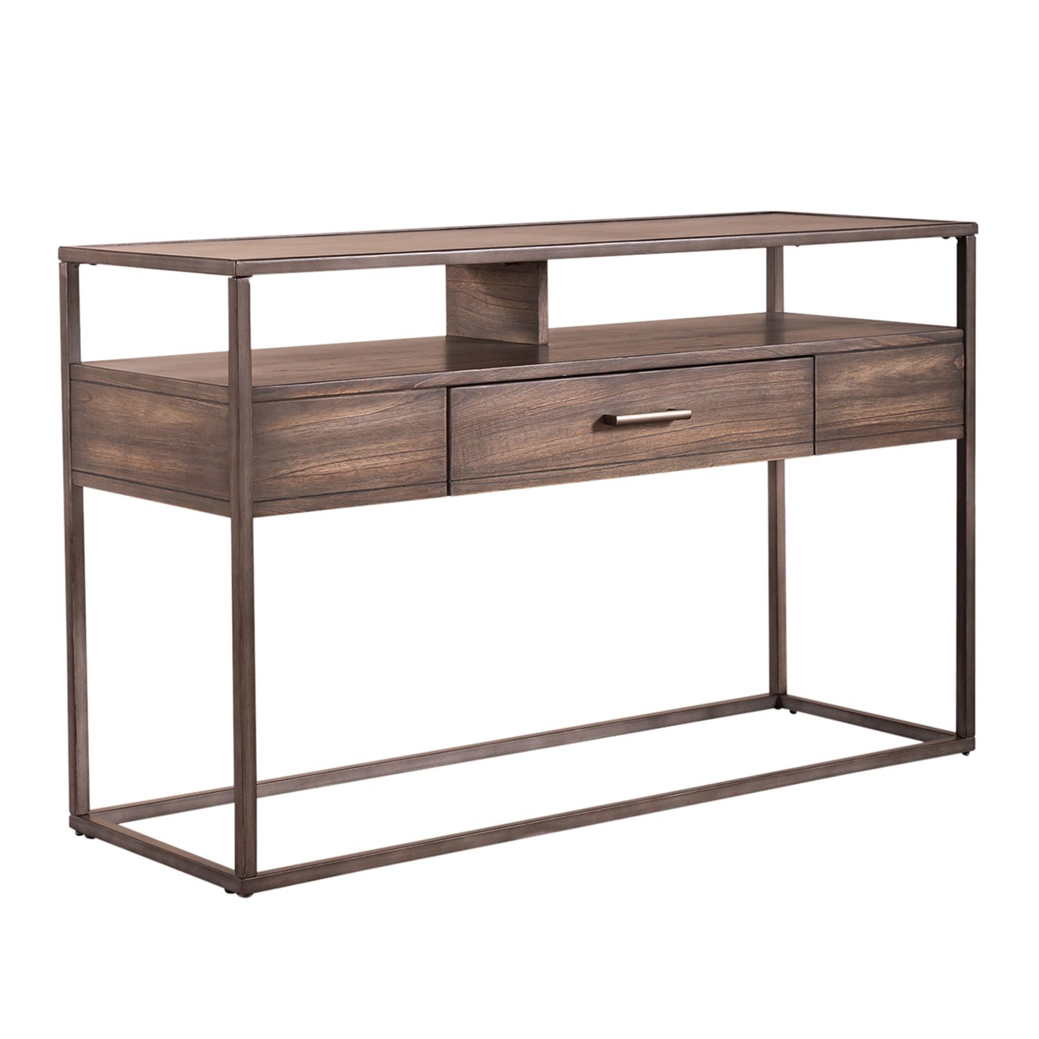Jamestown 3-Piece Glass & Wood Cocktail Table Set